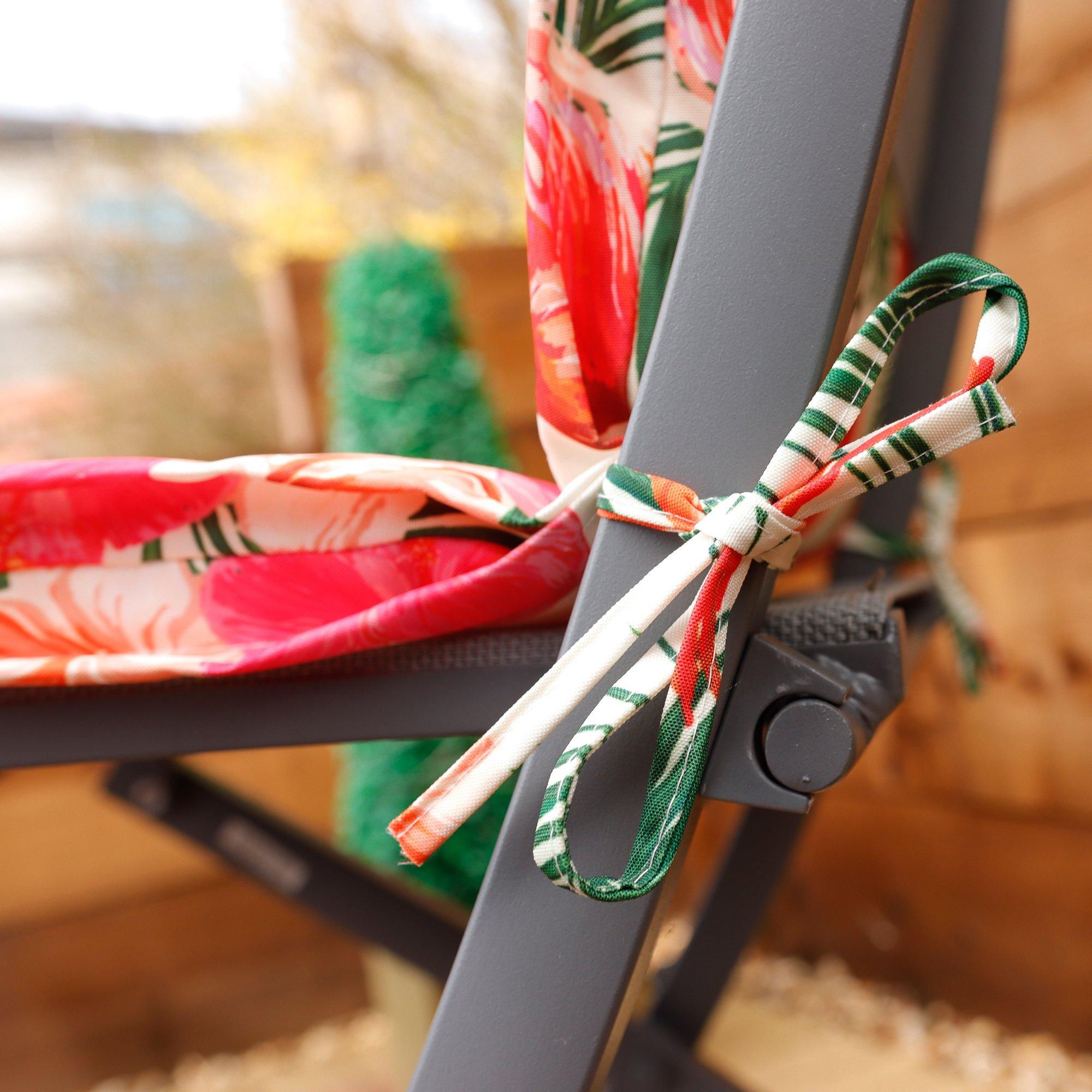 Flamingo - Streetwize - Outdoor Flamingo Full Length Seat Cushion - 4