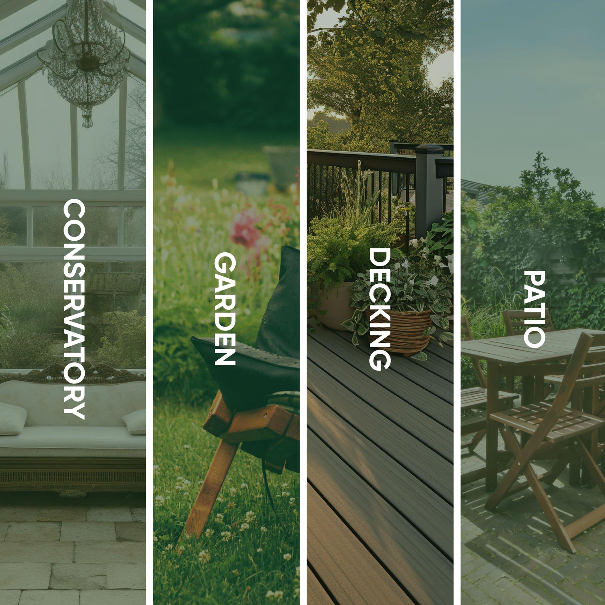 Flamingo - Streetwize - Outdoor Flamingo Full Length Seat Cushion - 8