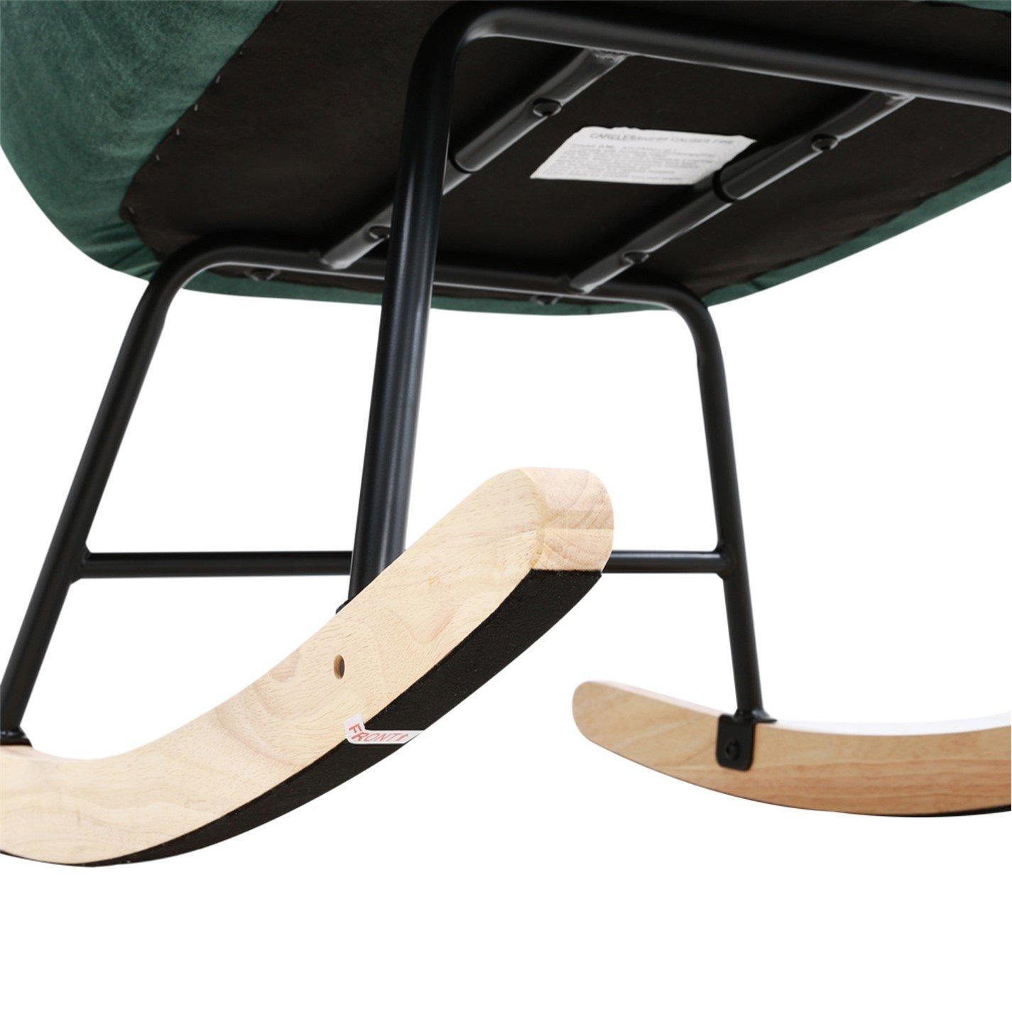 Multi - Kabinet UK - Tufted Upholstered Rocking Chair Multi - 5