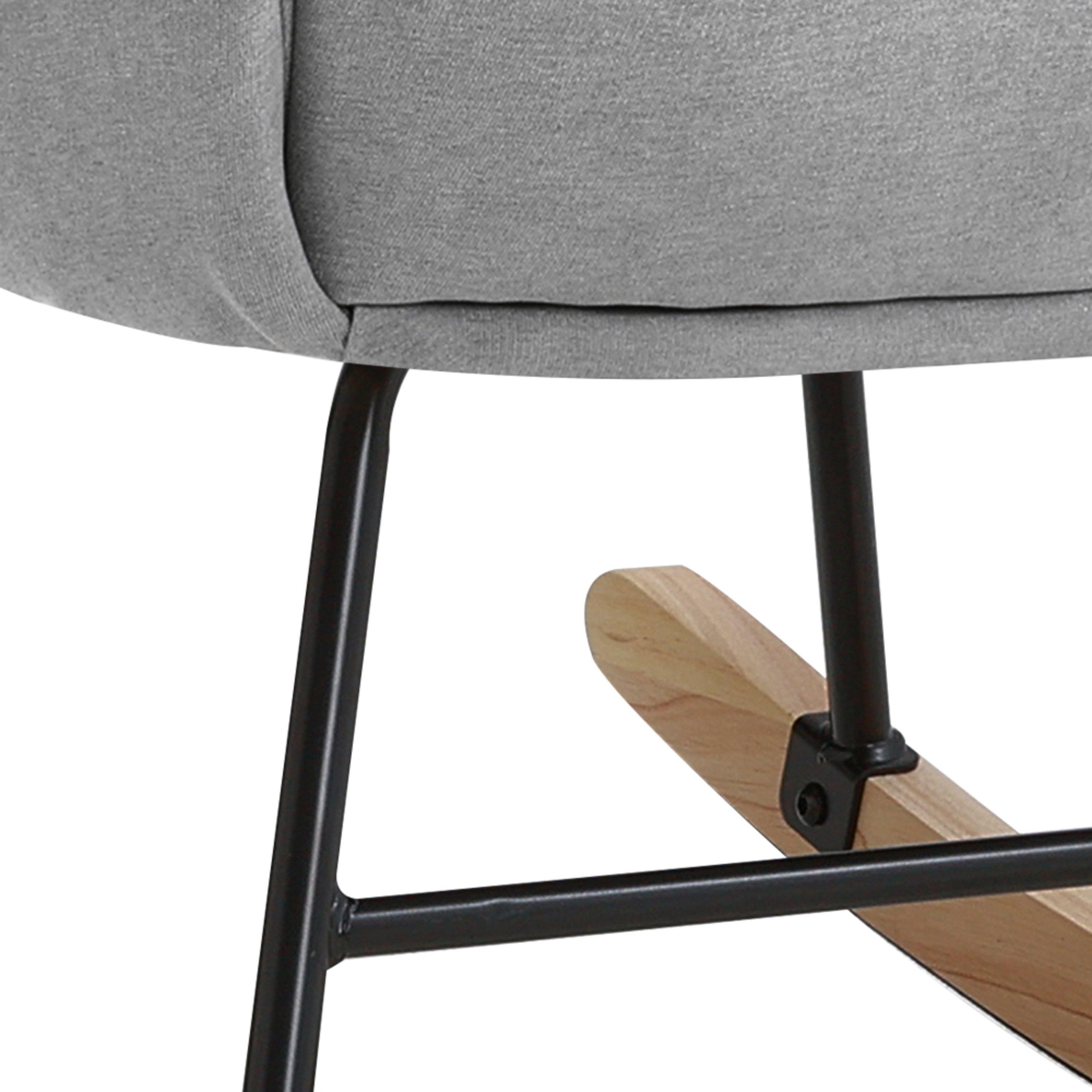 Multi - Kabinet UK - Tufted Upholstered Rocking Chair Multi - 10