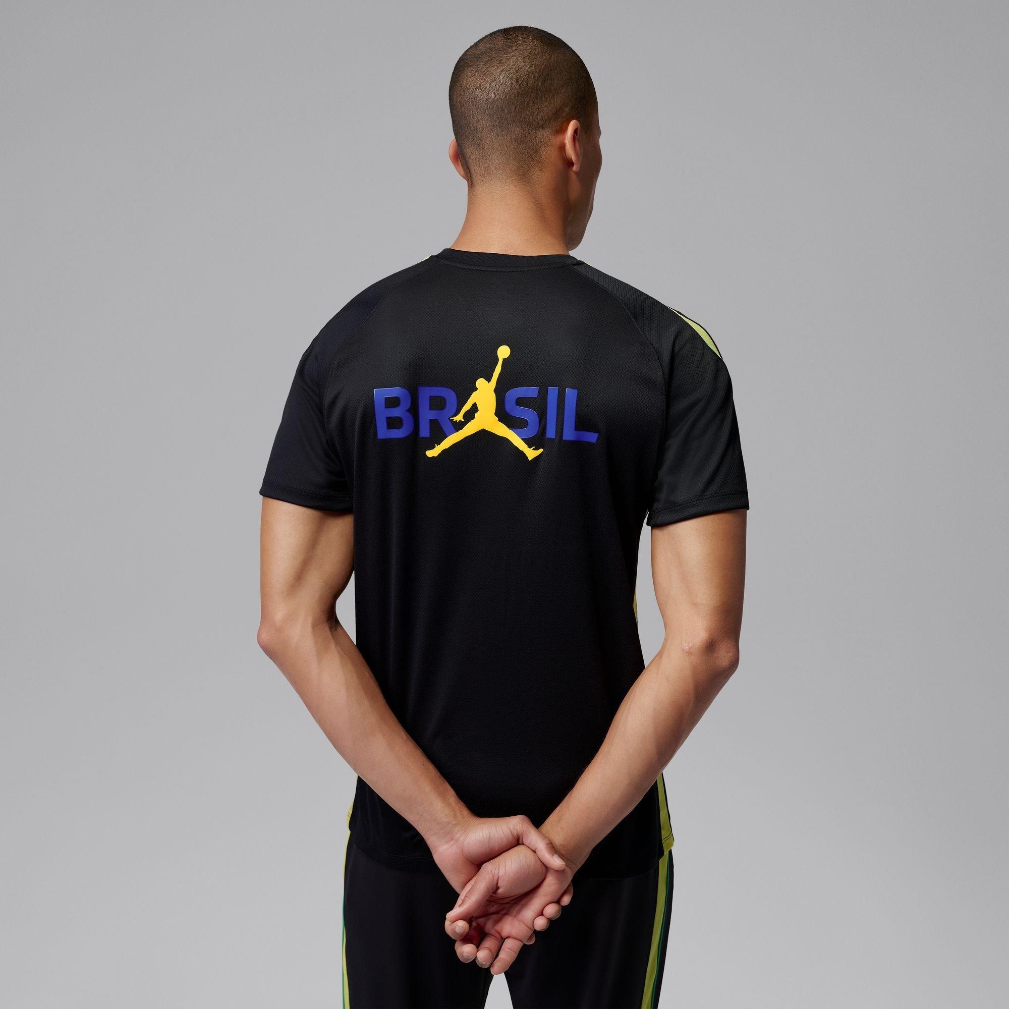 Black/Yellow - Nike - Mens Brazil Strike T-Shirt World Cup 2026 - 2