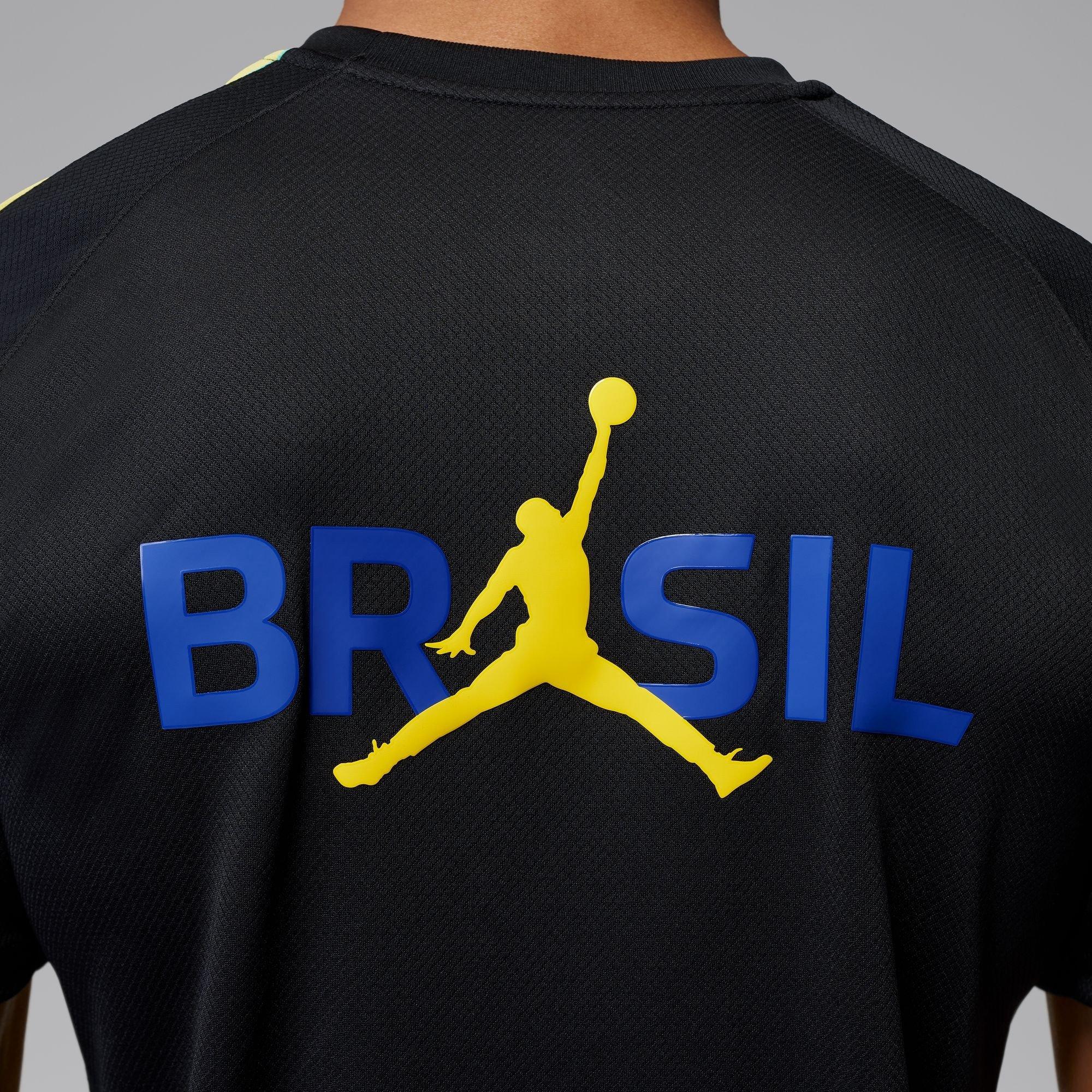 Black/Yellow - Nike - Mens Brazil Strike T-Shirt World Cup 2026 - 6