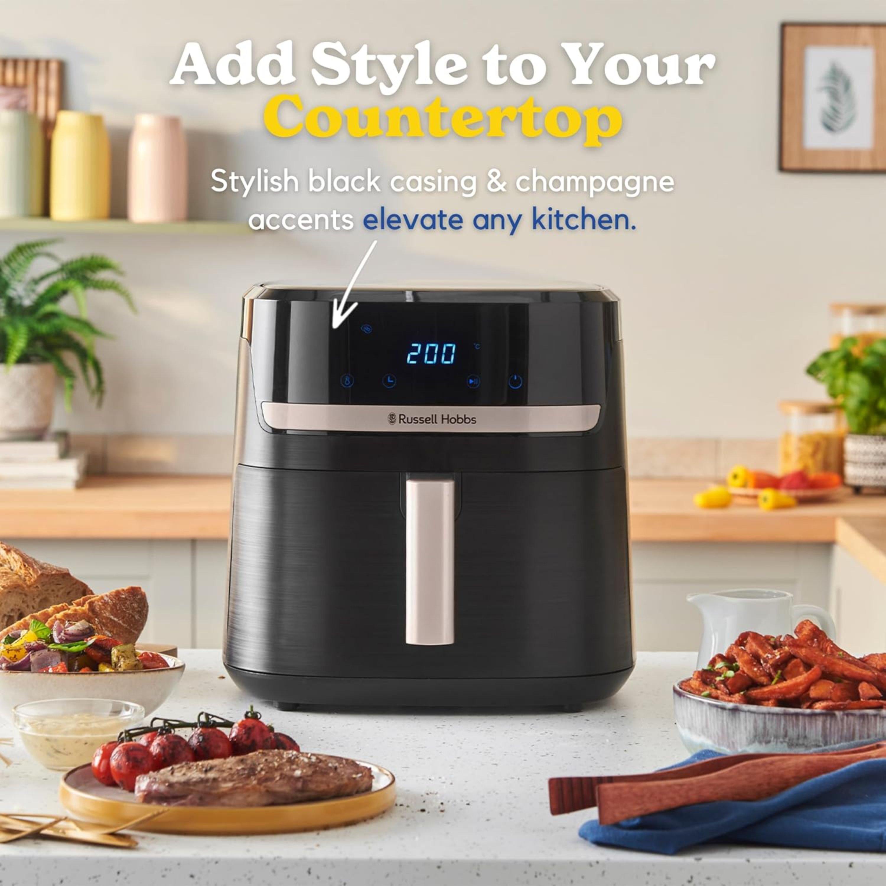 Black - Russell Hobbs - Russell Hobbs SatisFry 8.3L Air Fryer - 2
