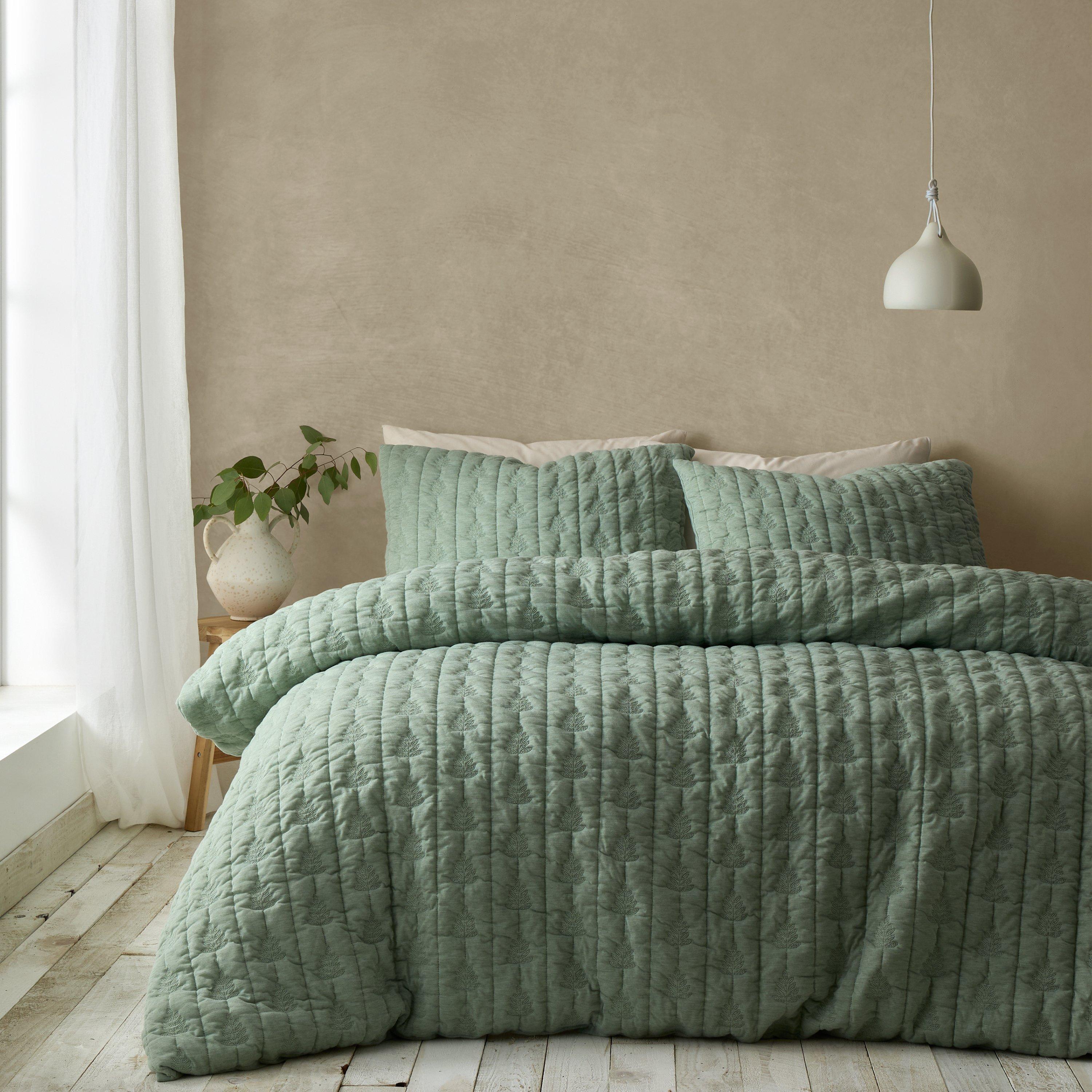 Green - Pineapple Elephant - Tamba Leaf Pinsonic Duvet Cover Set - 1