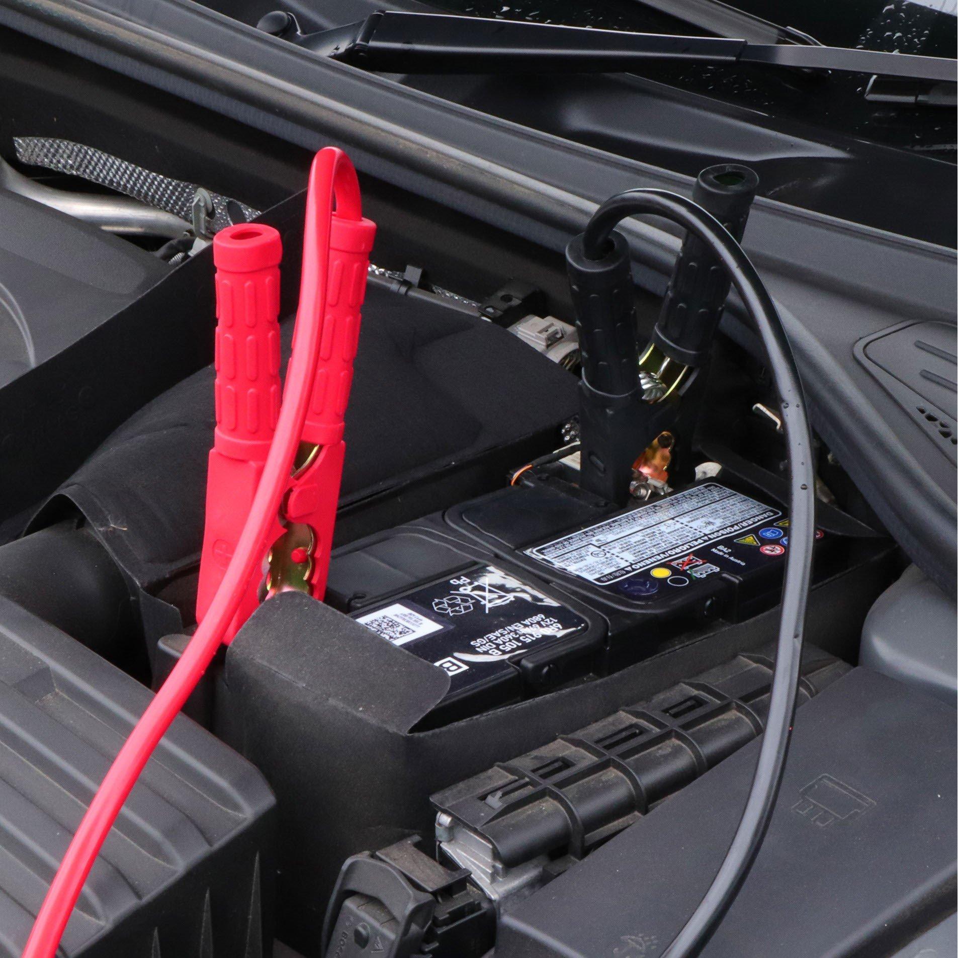 Red/Black - Streetwize - 2M 350 Amp Booster Cables - 3