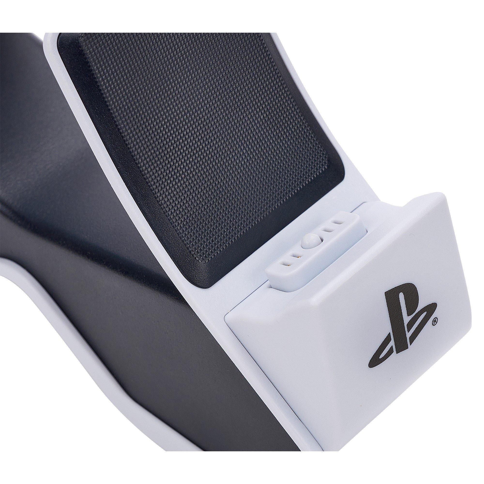 White/Black - PowerA - Twin Charging Station for DualSense Wireless Controllers (UK Plug) - 6