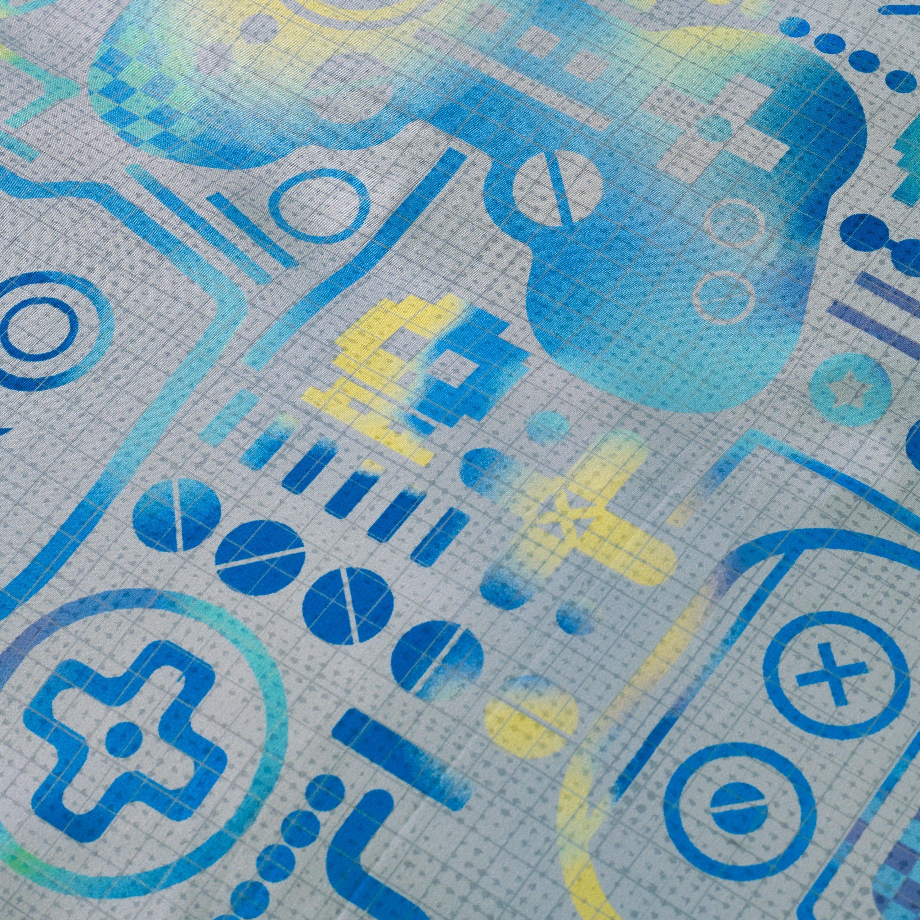 Grey - Catherine Lansfield - Gamer So Soft Fitted Sheet - 2