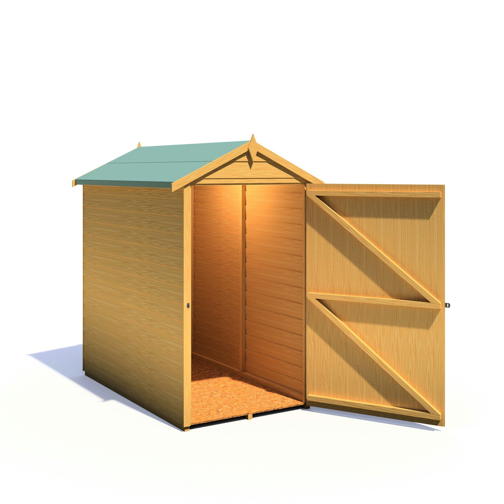 Wood - Shire - Overlap 3x5 Single Door Value - 5