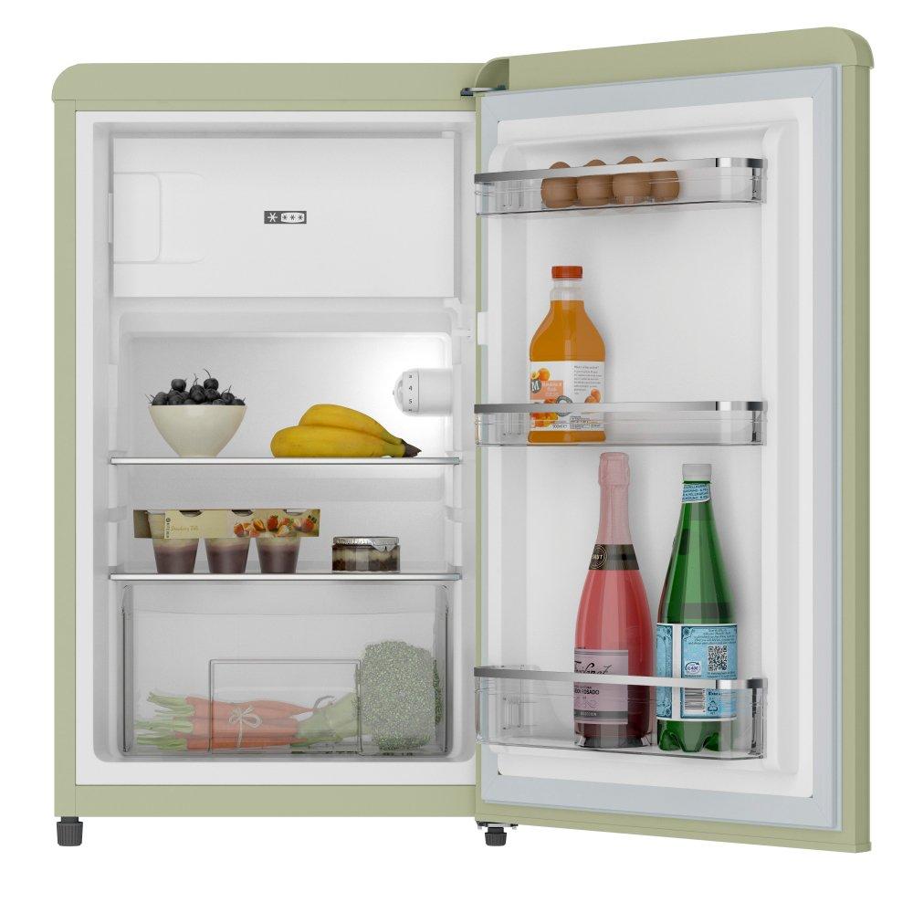 Green - Swan - Retro Under Counter Fridge Green - 3