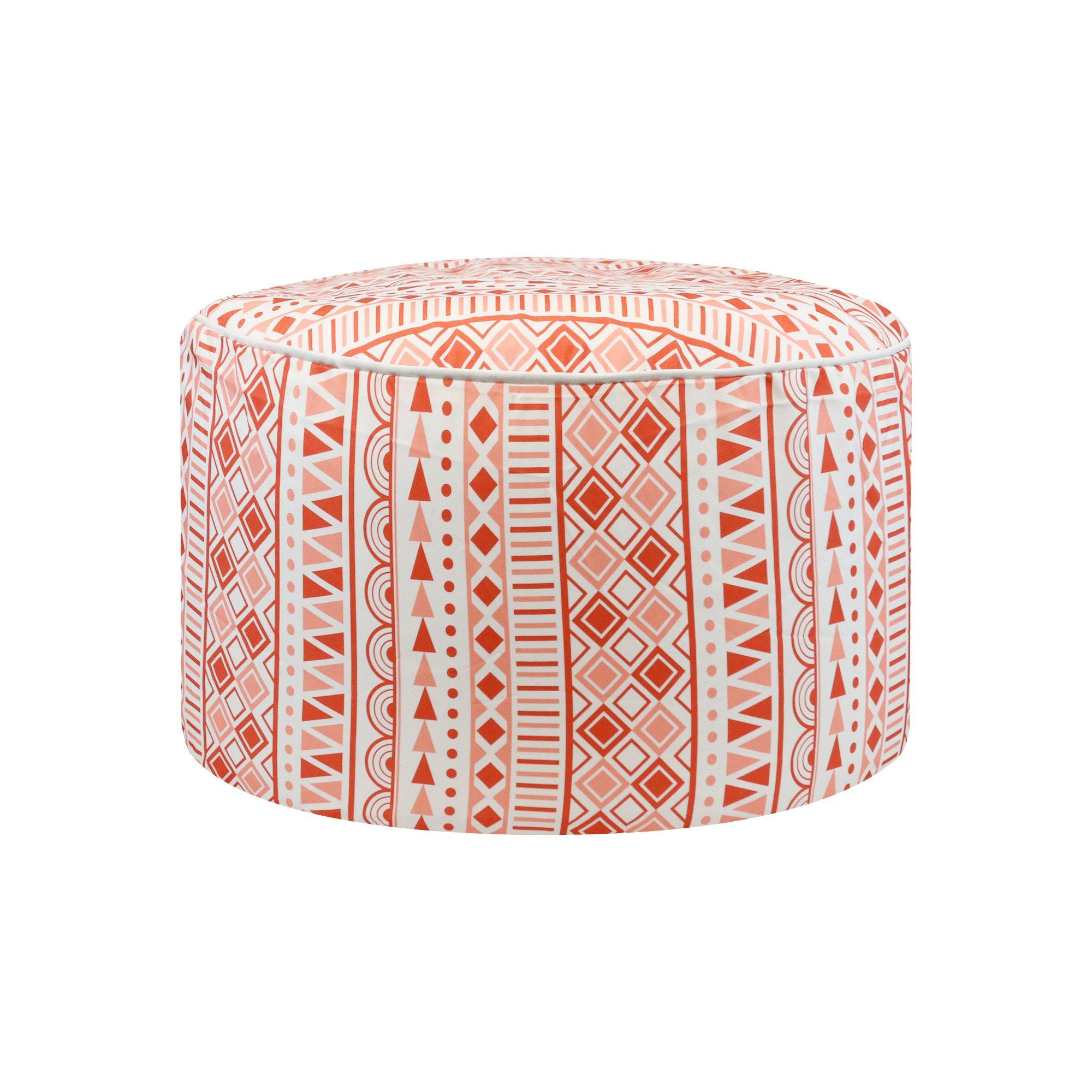 Moroccan - Streetwize - Outdoor Morocco Pouf Ottoman - 1