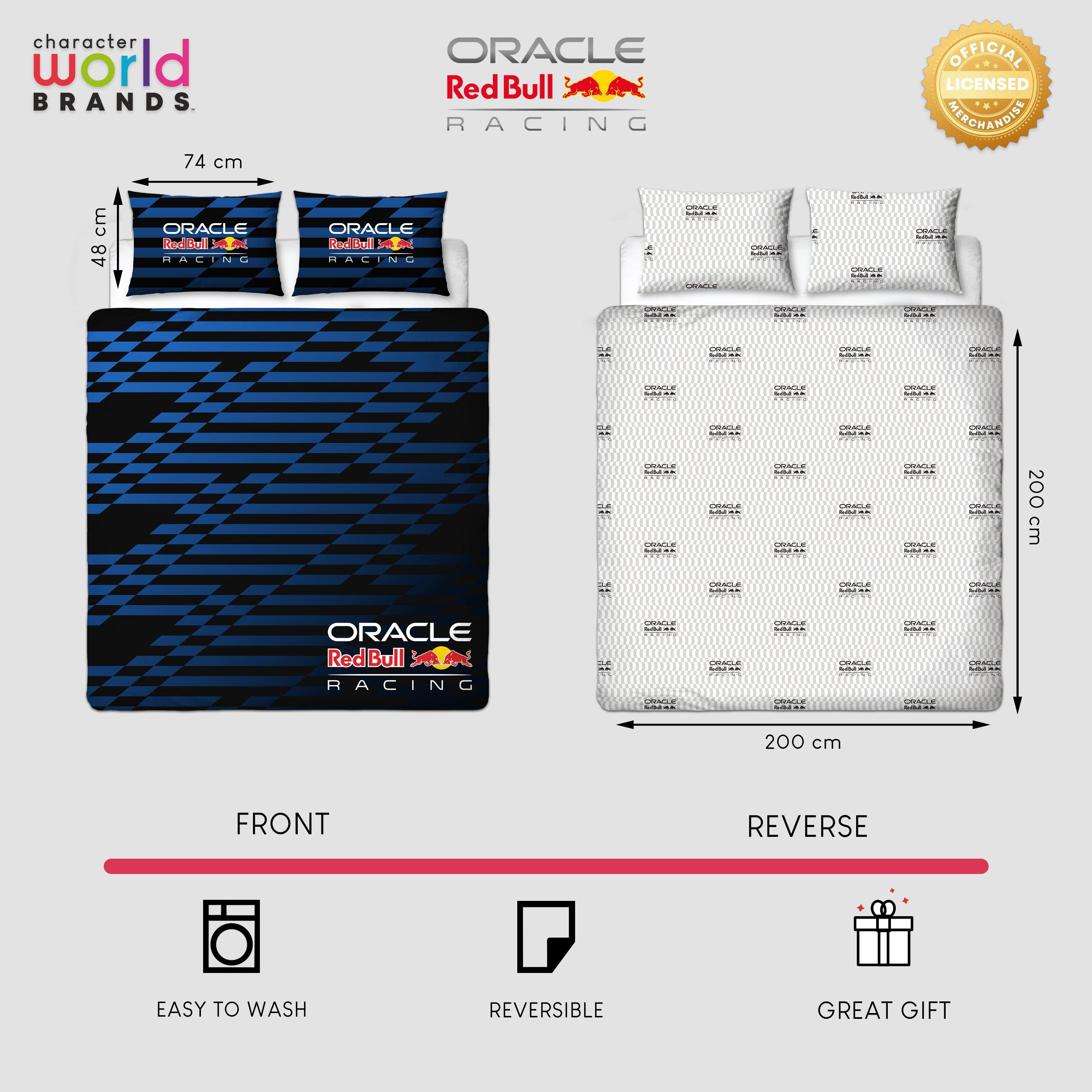 Blue - Redbull Racing - Red Bull Automatic Double Duvet - 4