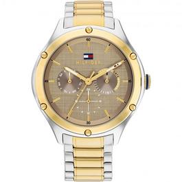 Tommy Hilfiger Ladies TH Two Tone Stainless Steel And Gold  Watch