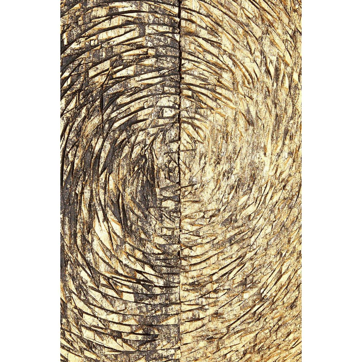 Gold - Fifty Five South - Modello Wood Carving Gold Finish Wall Art - 3