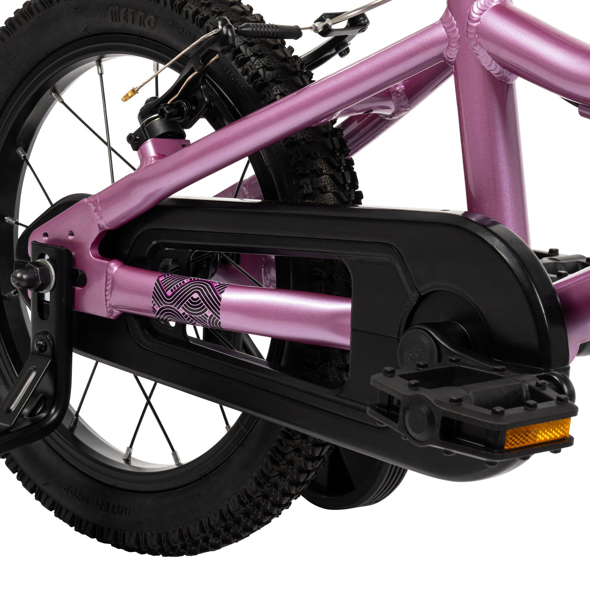 Pink - Huffy - 14-inch Literide Bike, Bubblegum Pink, aged - 3