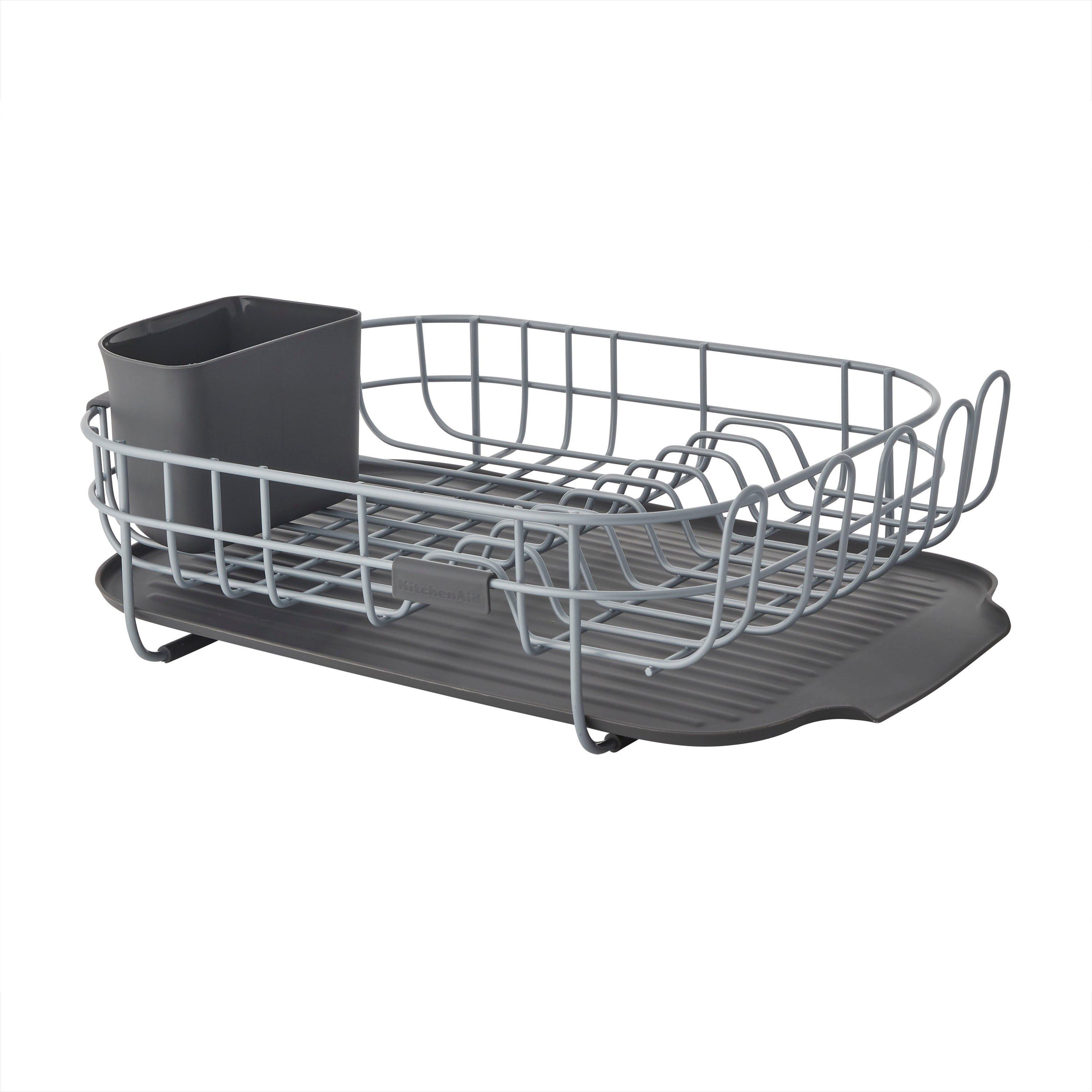 Grey - KitchenAid - Low Profile Dish-Drying Rack - 1