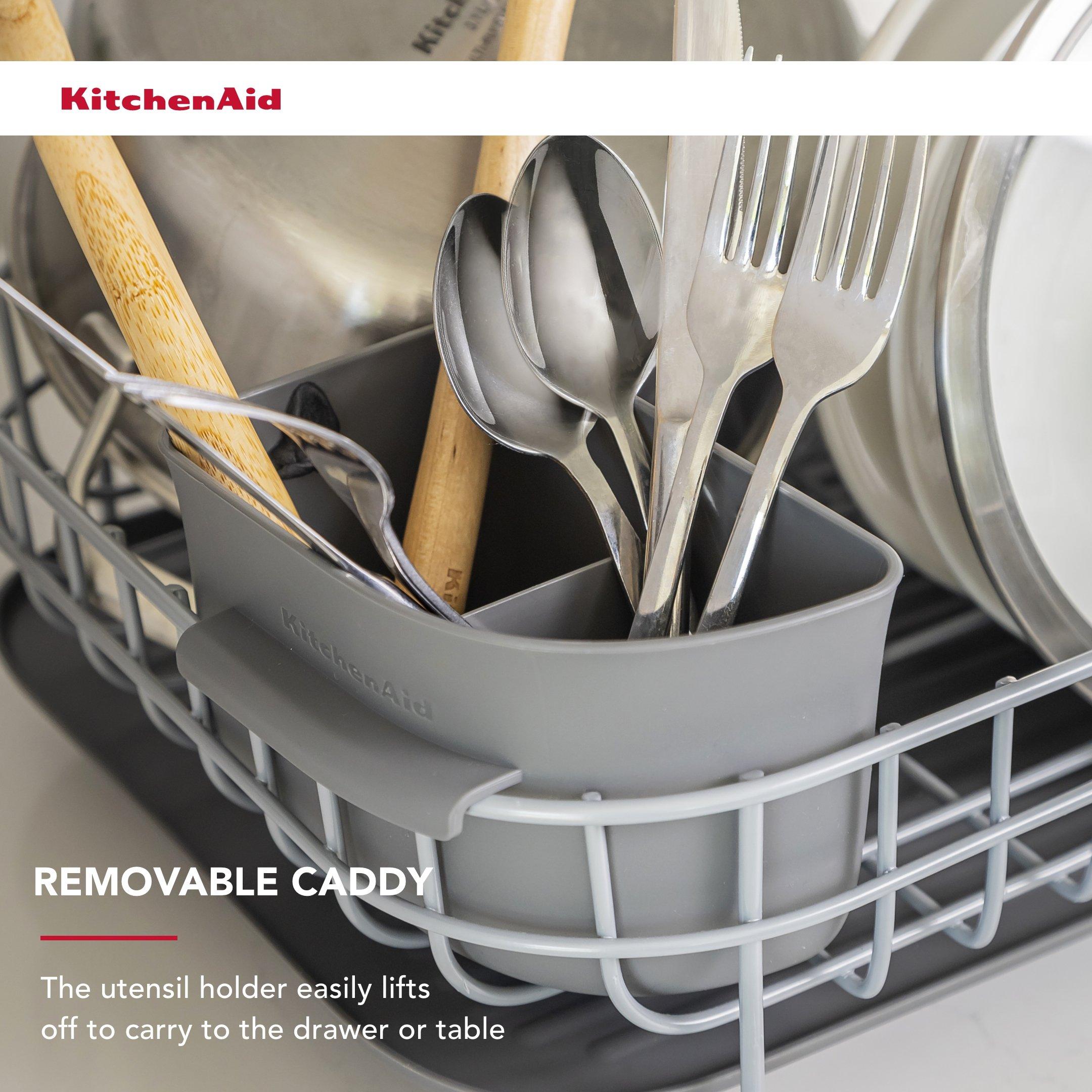 Grey - KitchenAid - Low Profile Dish-Drying Rack - 2