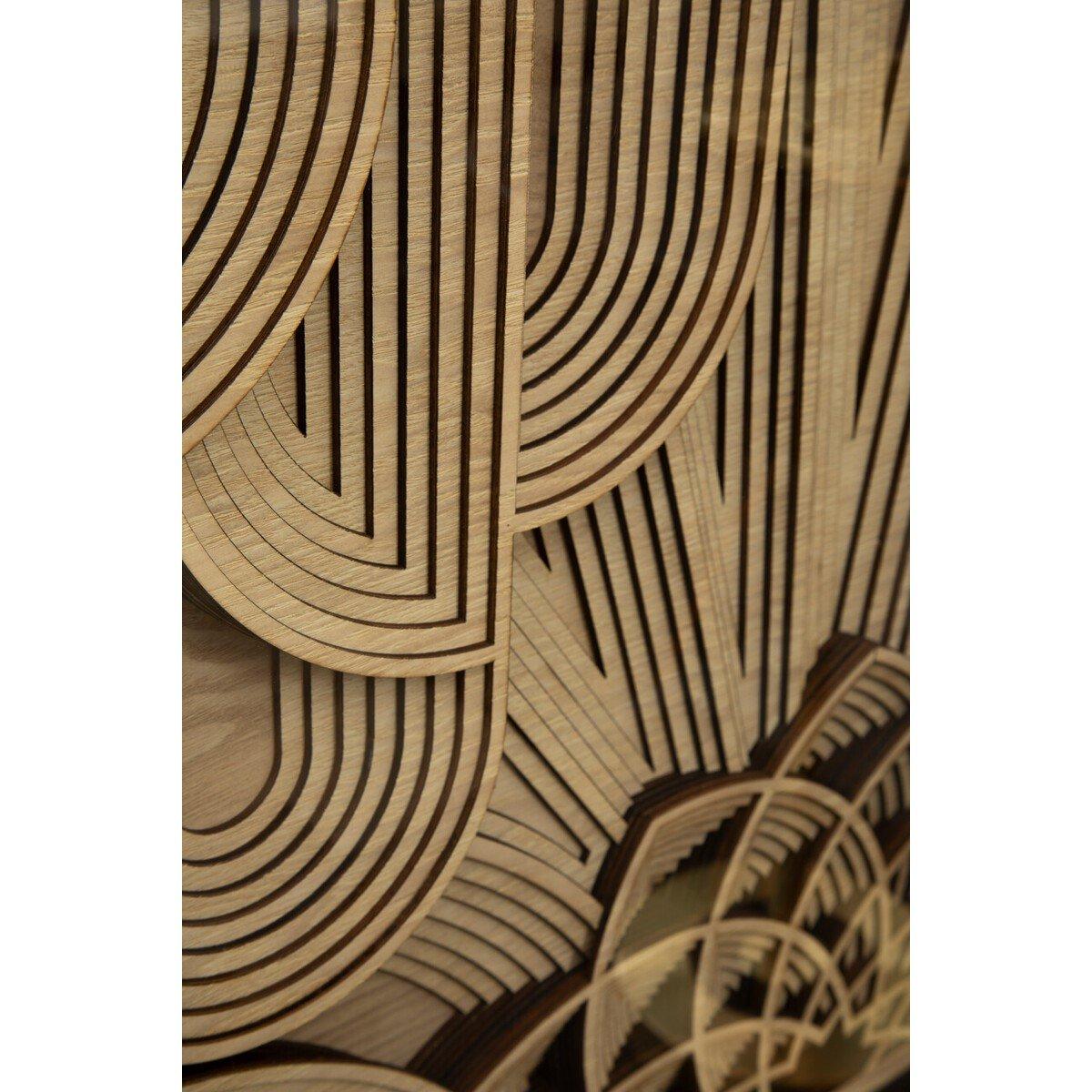 Brown - Fifty Five South - Modello Deco Wood Carving Wall Art - 2