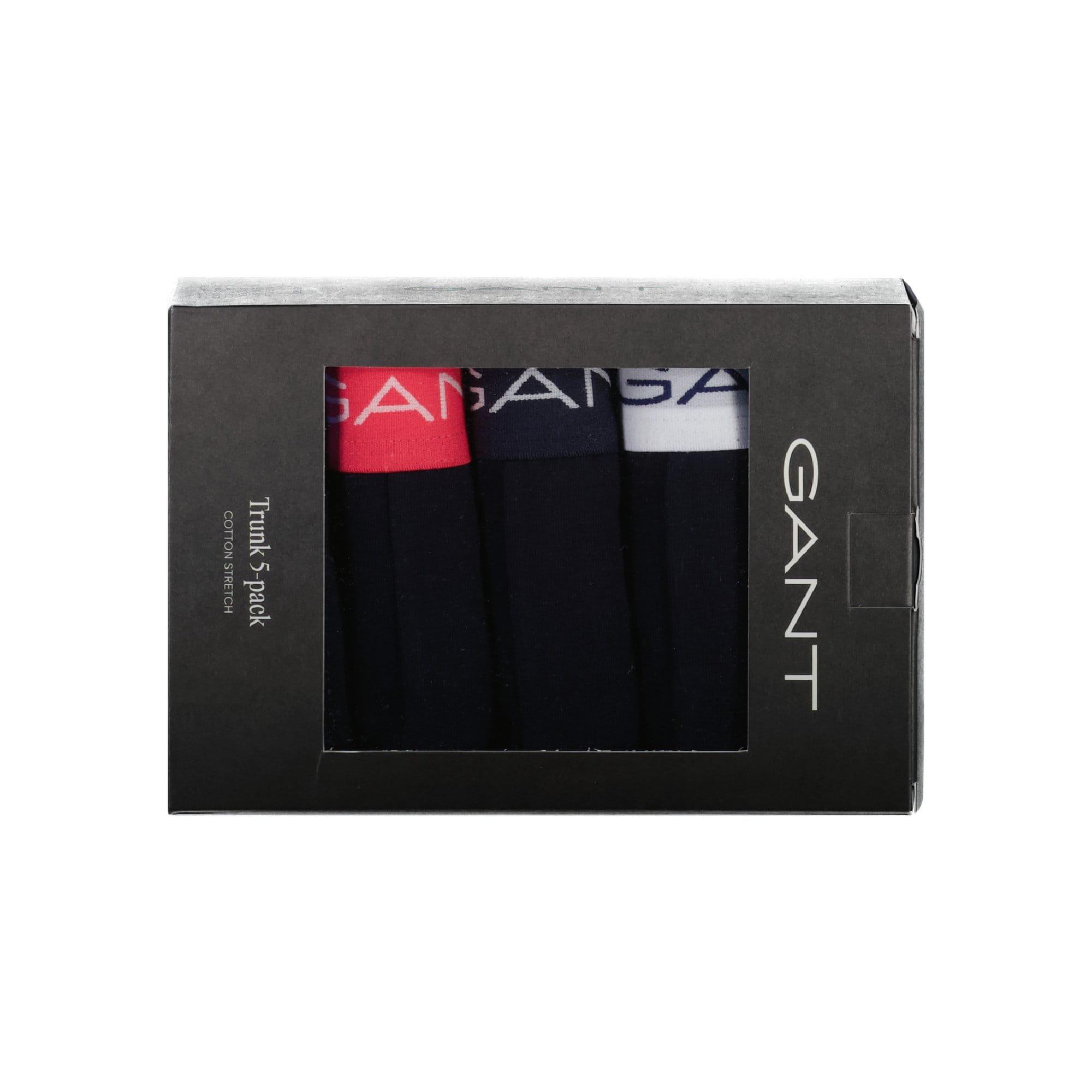 Blue - Gant - 5 Pack Trunks - 2