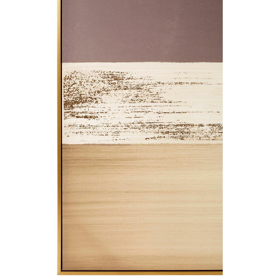 Assorted - Fifty Five South - Astratto Canvas Gold and Grey Foil Wall Art - 3