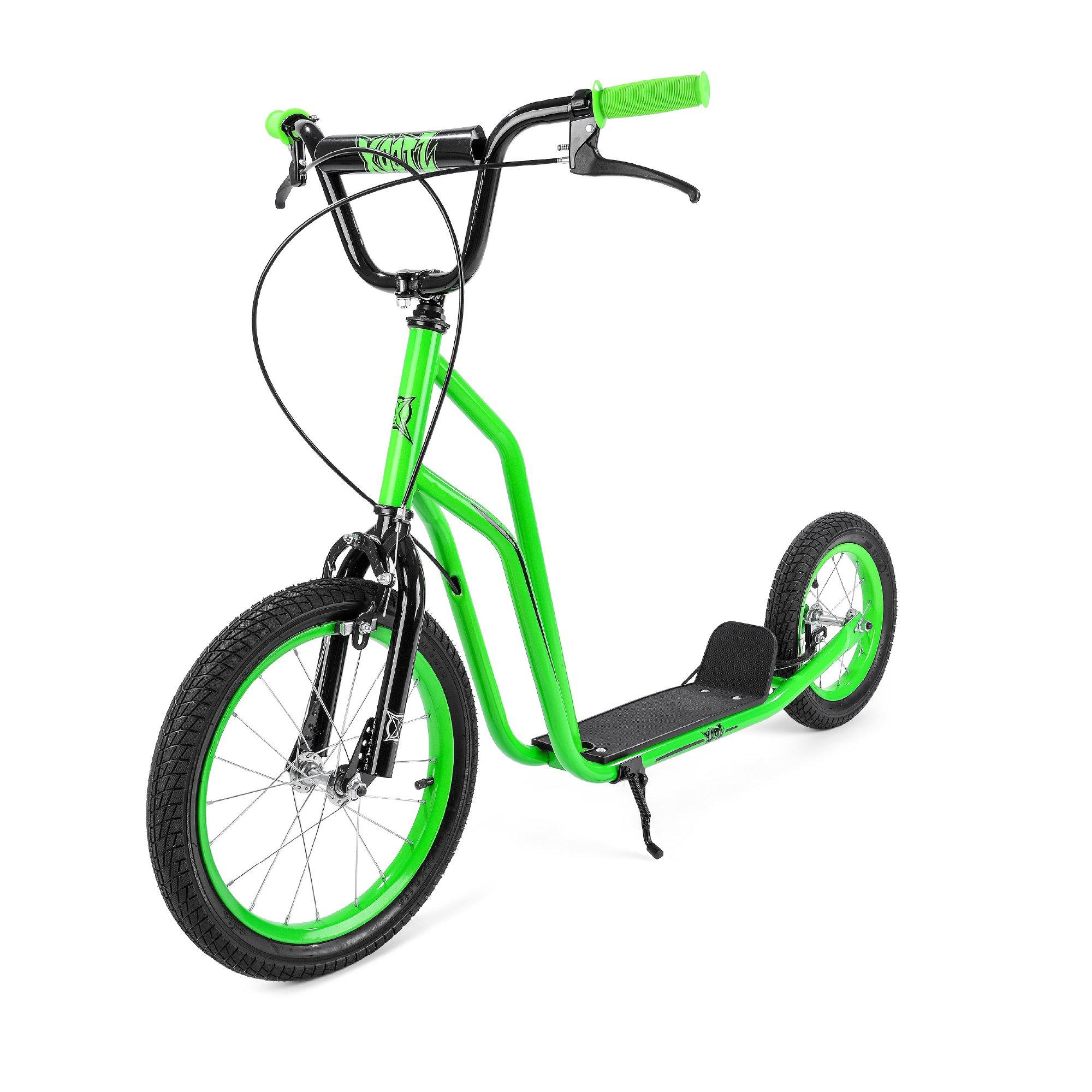 Black And Green - Xootz - Xoo BMX Scooter - Green - 1