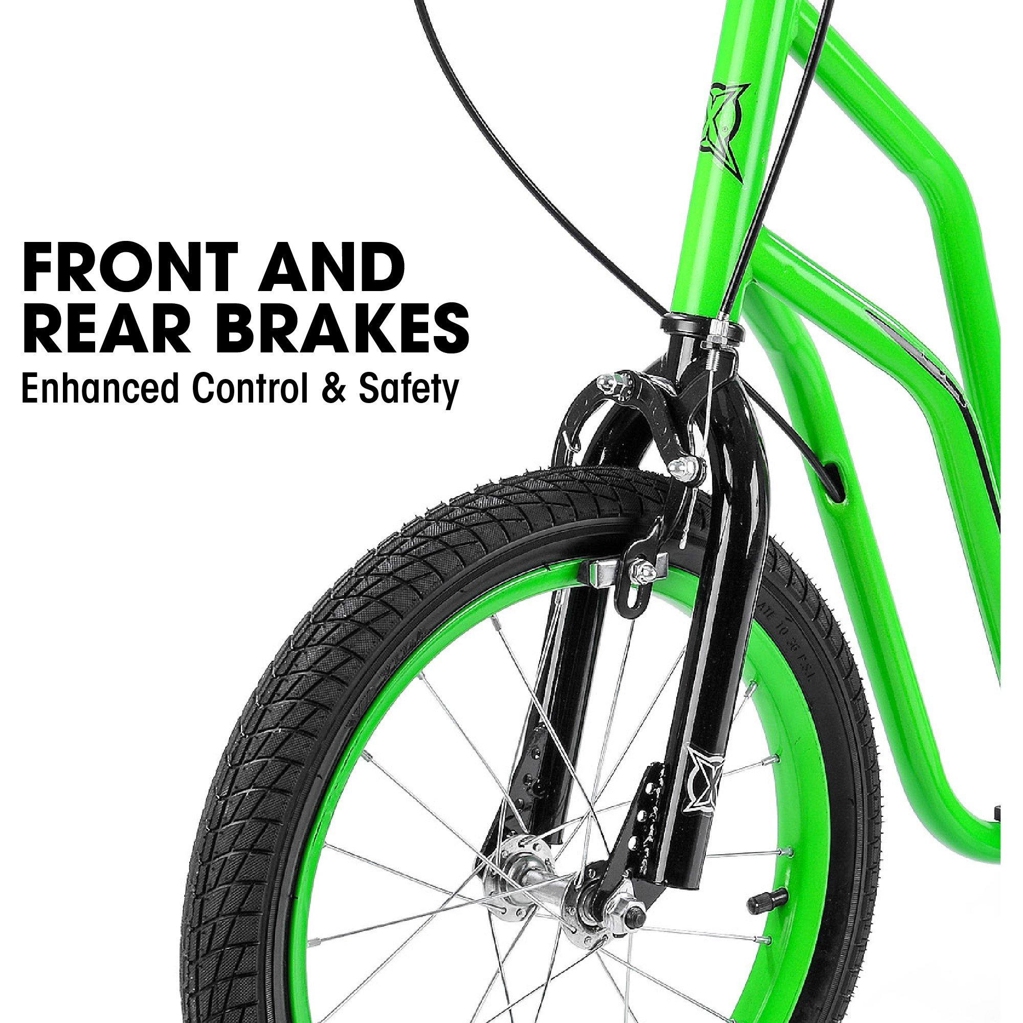 Black And Green - Xootz - Xoo BMX Scooter - Green - 4