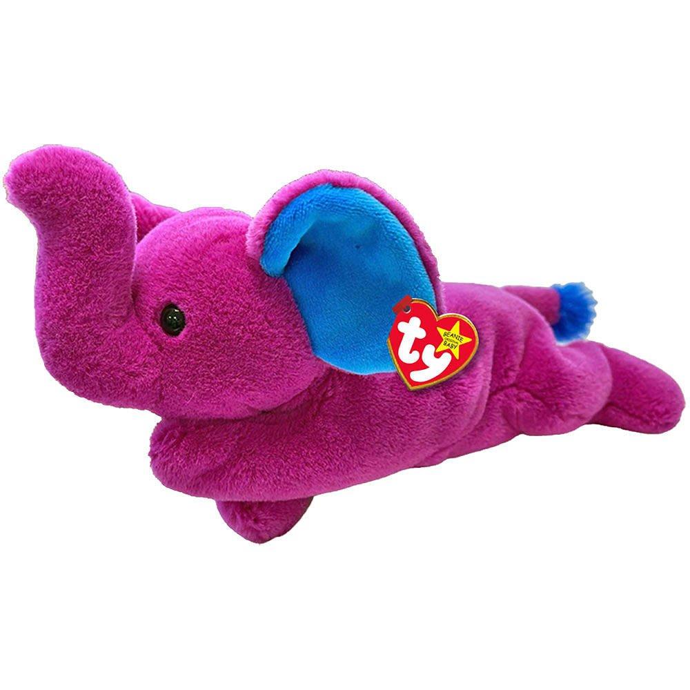 Merchandise - Ty - Retro Beanie Baby - Peanut 2 the Elephant 14cm