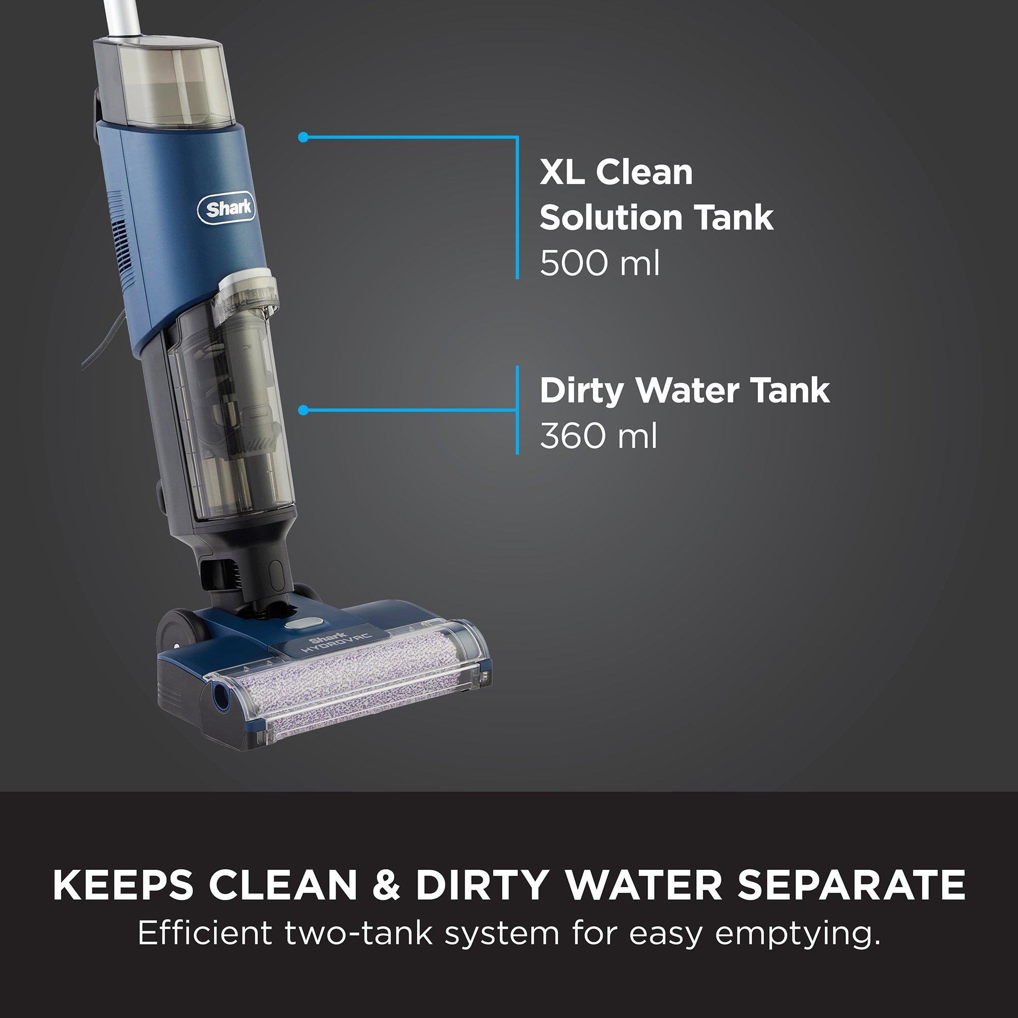 Navy - Shark - Shark HydroVac Corded Hard Floor Cleaner WD110UK - 7