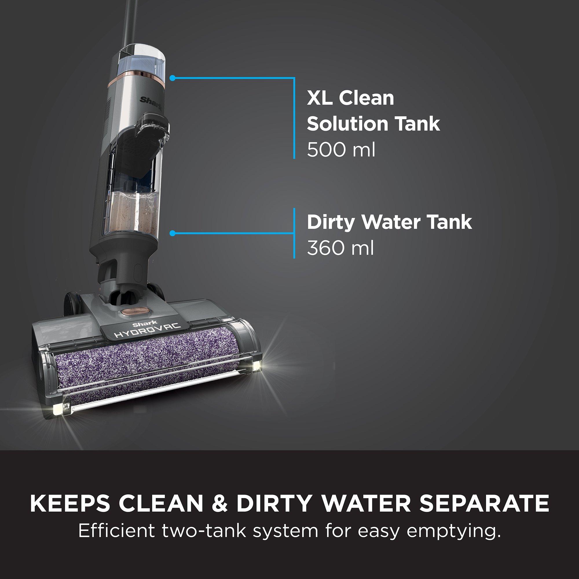 Charcoal Grey - Shark - Shark HydroVac Cordless Hard Floor Cleaner WD210UK - 9