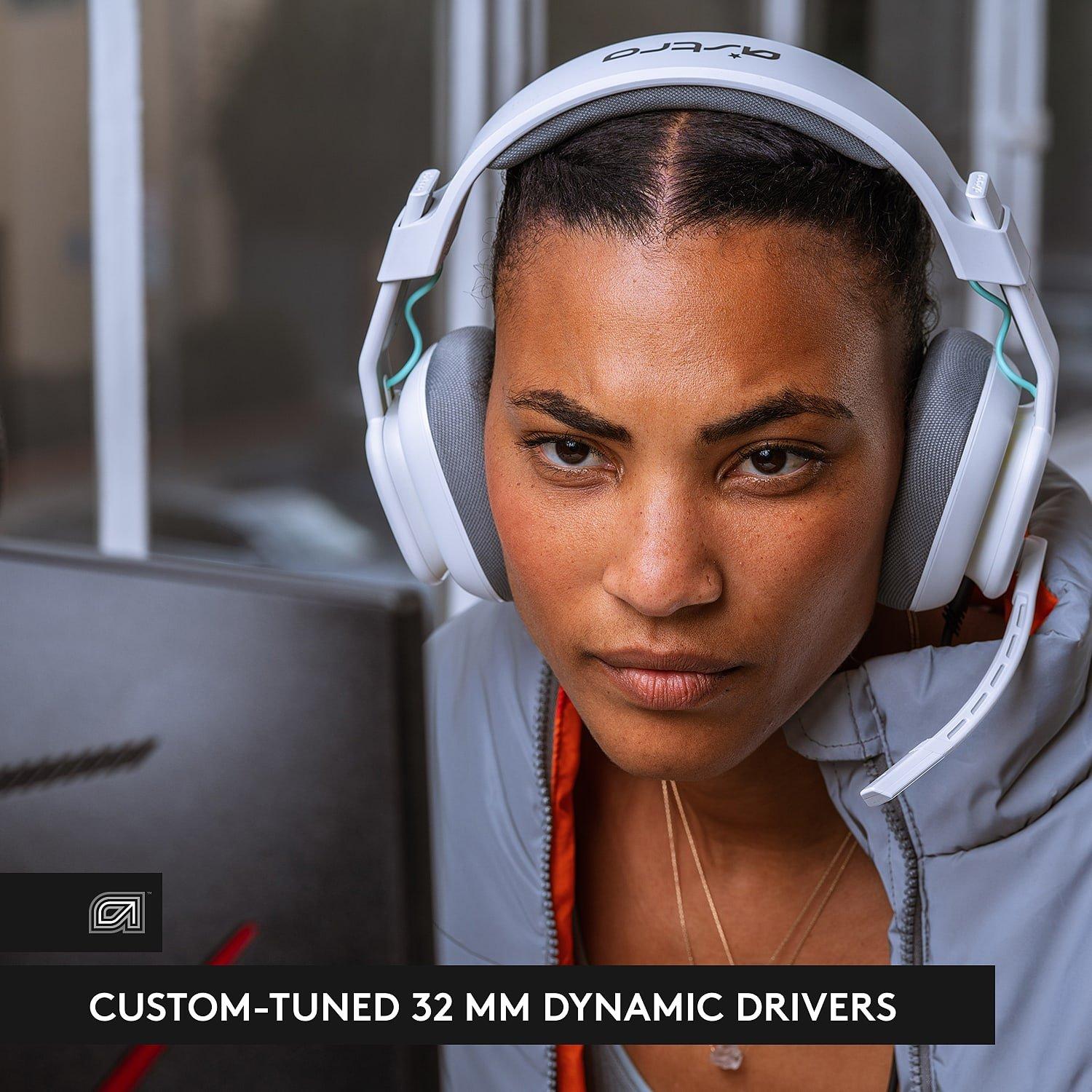 Wit - ASTRO Gaming - A10 Gaming Headset - Playstation/PC - White - 5