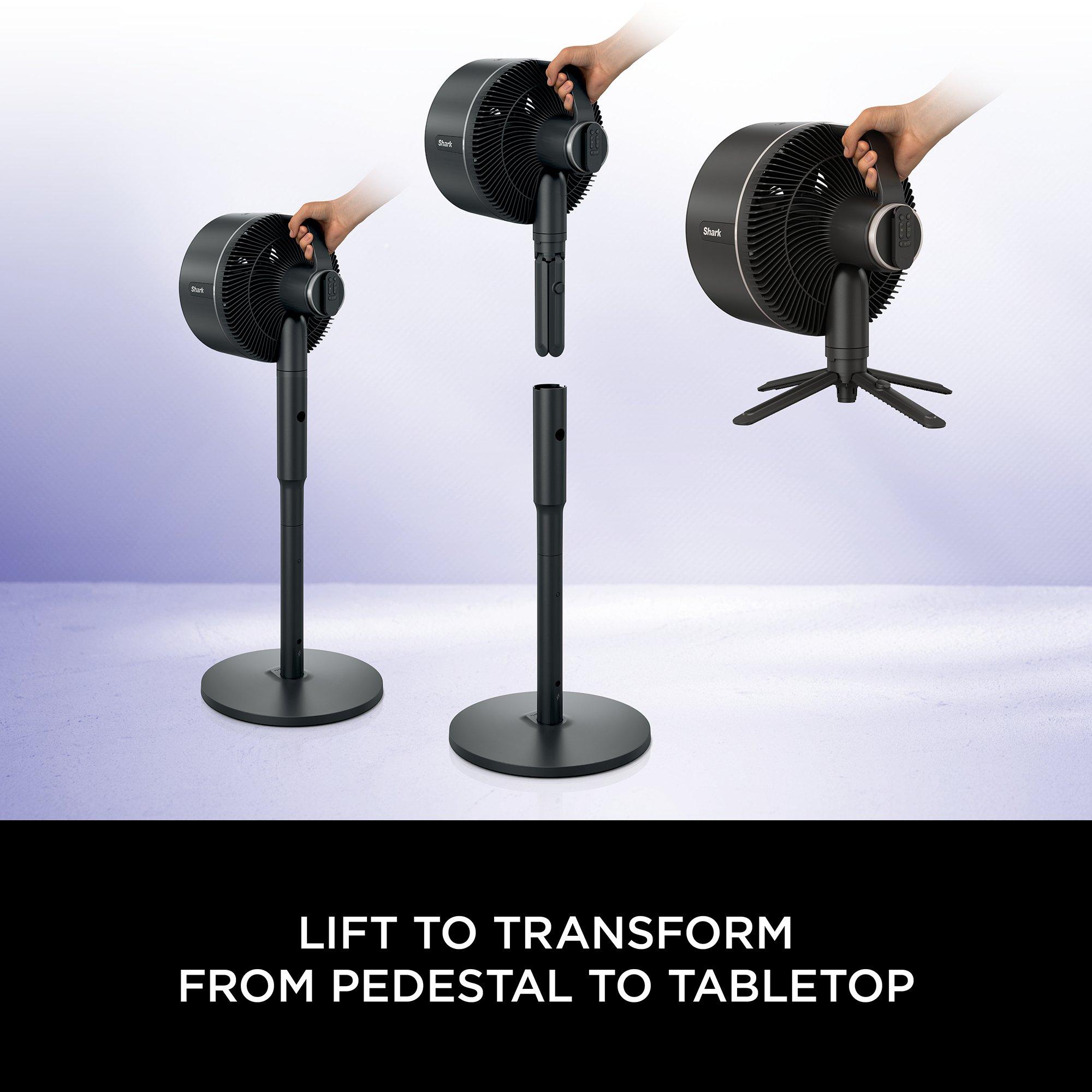 Charcoal - Shark - FlexBreeze High-Velocity Hybrid Fan FA220UK - 2