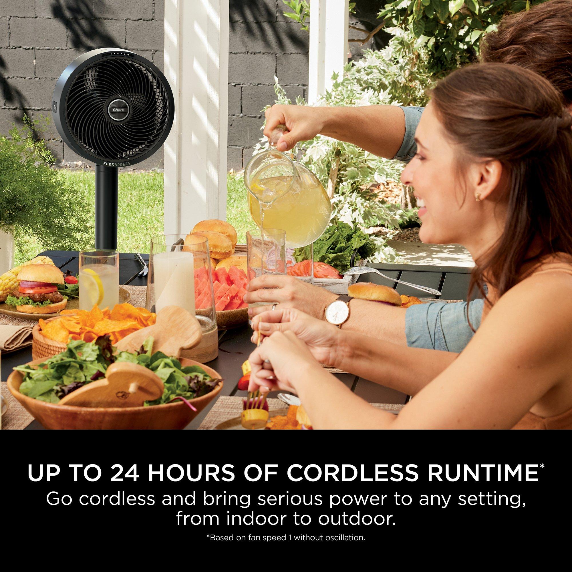 Charcoal - Shark - FlexBreeze High-Velocity Hybrid Fan FA220UK - 3