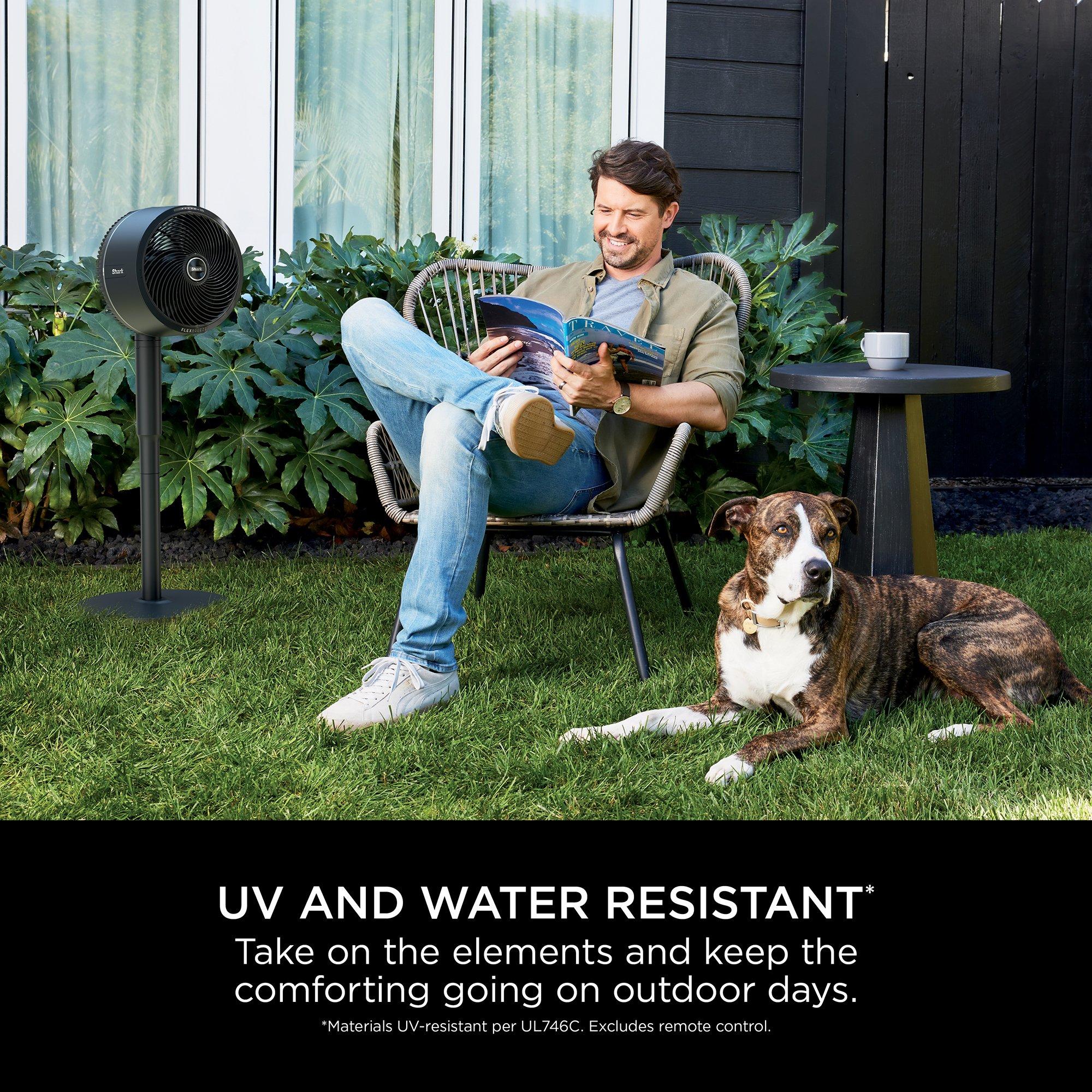 Charcoal - Shark - FlexBreeze High-Velocity Hybrid Fan FA220UK - 5