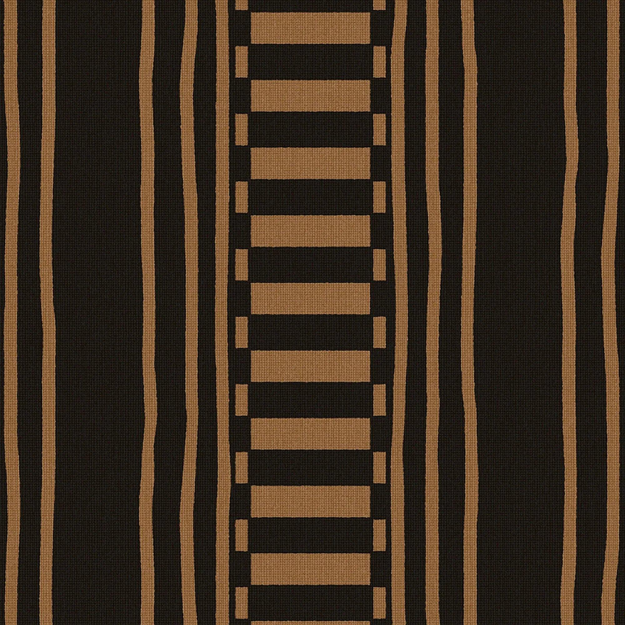 Noir - Rockett St George - The Curiosity Shop Stripe Blush Wallpaper - 4