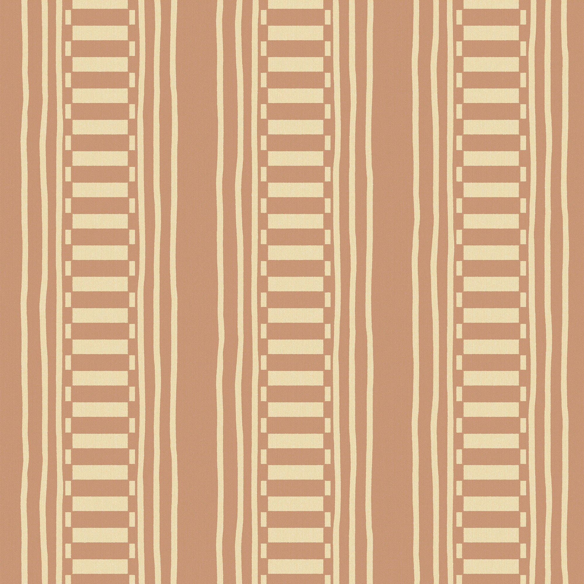 The Curiosity Shop Stripe Blush Wallpaper