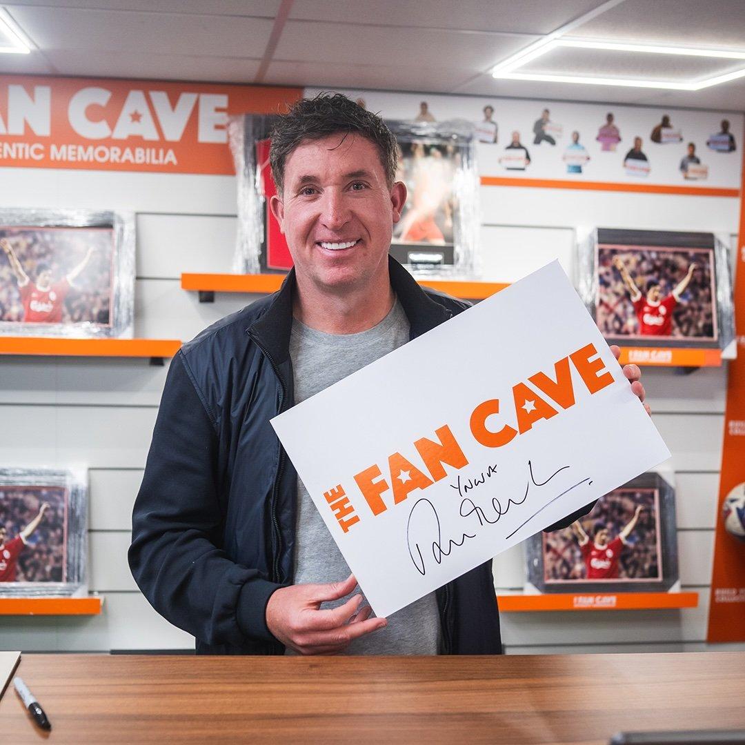 Red - The Fan Cave - Robbie Fowler Signed Liverpool Shirt Elite Frame - 2