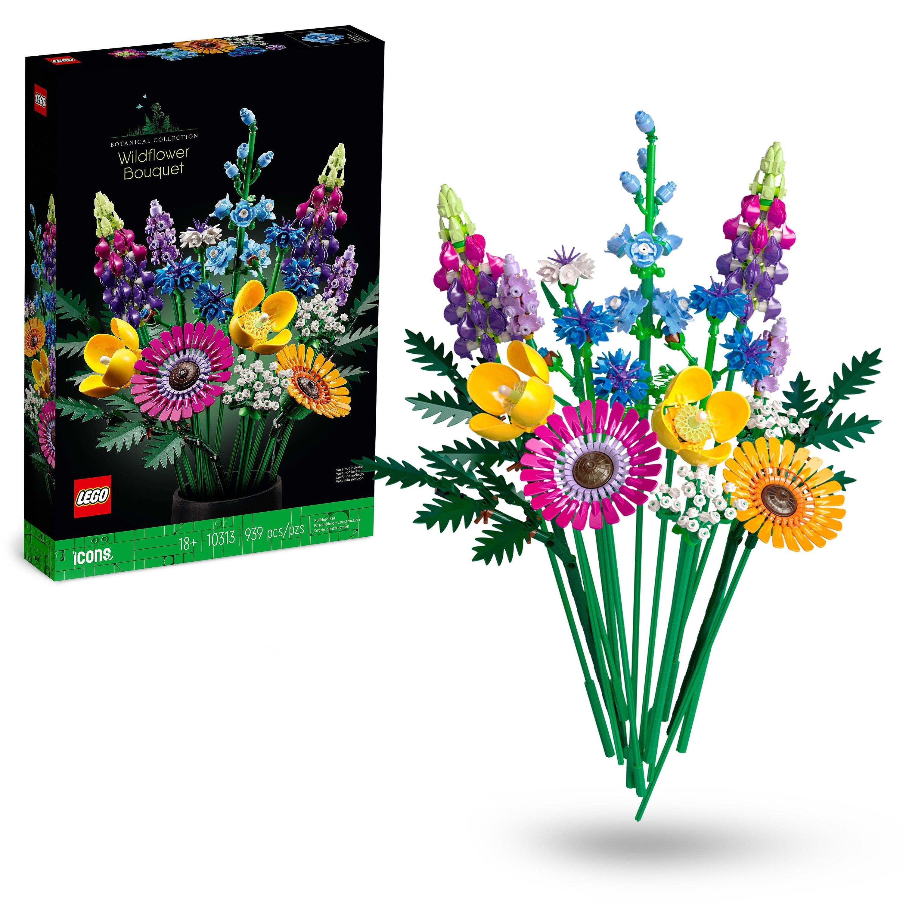 Lego  Botanical Collection 10313 Wildflower Bouquet -  Coloured