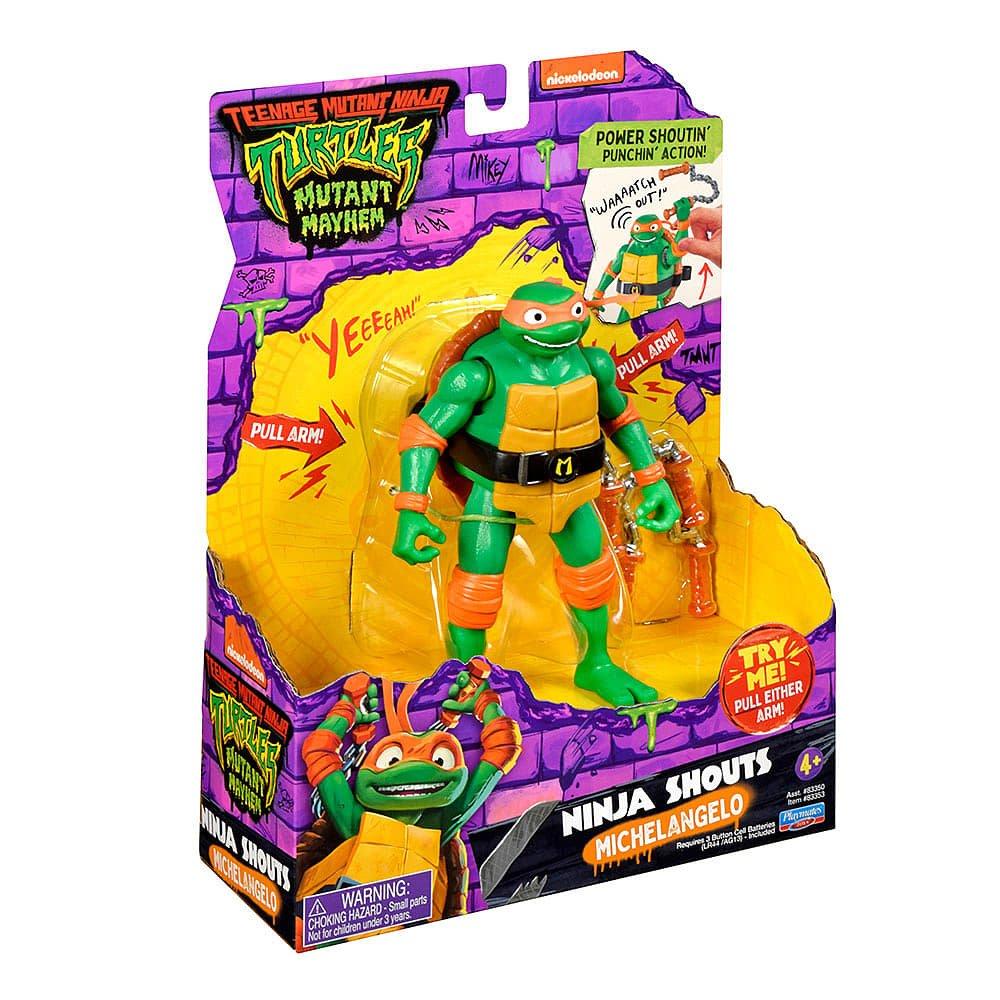 Multi Format En - Teenage Mutant Ninja Turtles - Mayhem Deluxe Ninja Shouts  - Michelangelo - 2