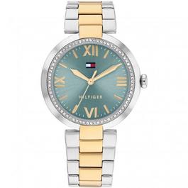 Tommy Hilfiger Ladies TH Two Tone Stainless Steel And Gold  Watch