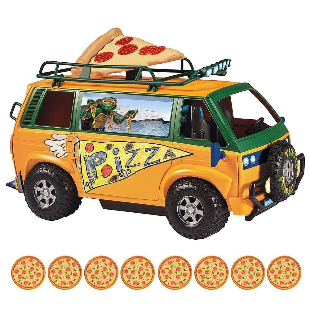 83468CO - Teenage Mutant Ninja Turtles - Mayhem Pizza Fire Delivery Van - 3