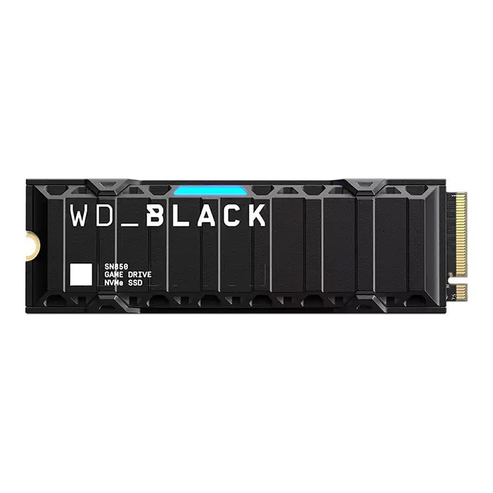 1 Toérao. - Western Digital - Black SN850 M.2 SSD with Heatsink for PS5 - 1TB - 1