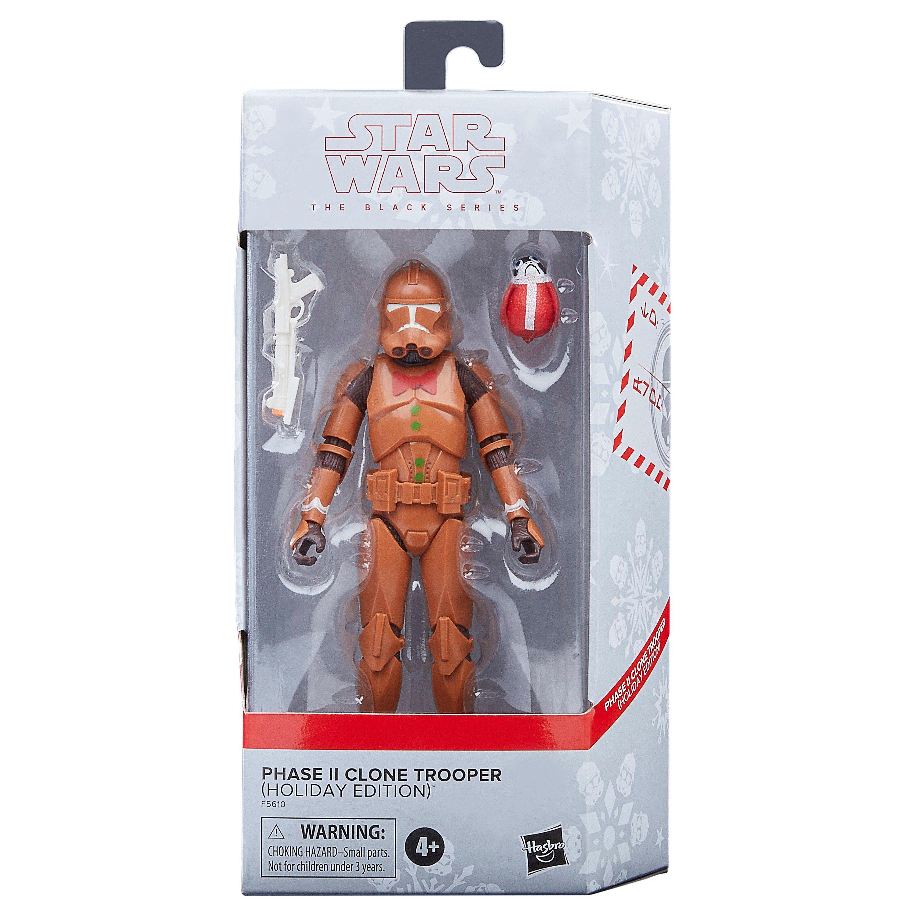 Merchandise - Star Wars - SW Black Series Phase II Trooper Holiday Edition - 1