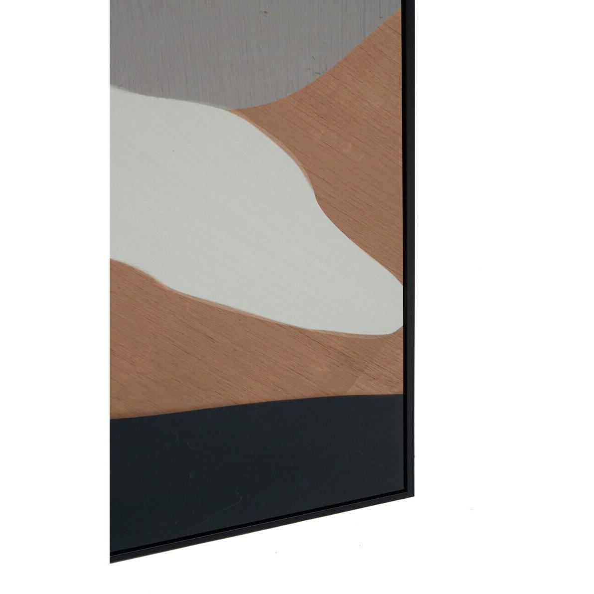 Natural Assorte - Fifty Five South - Astratto Neutral Abstract Canvas Wall Art - 4