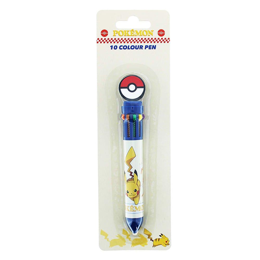 Merchandise - Pokemon - Pokémon - Multi Colour Pen (10 Colours) - 1