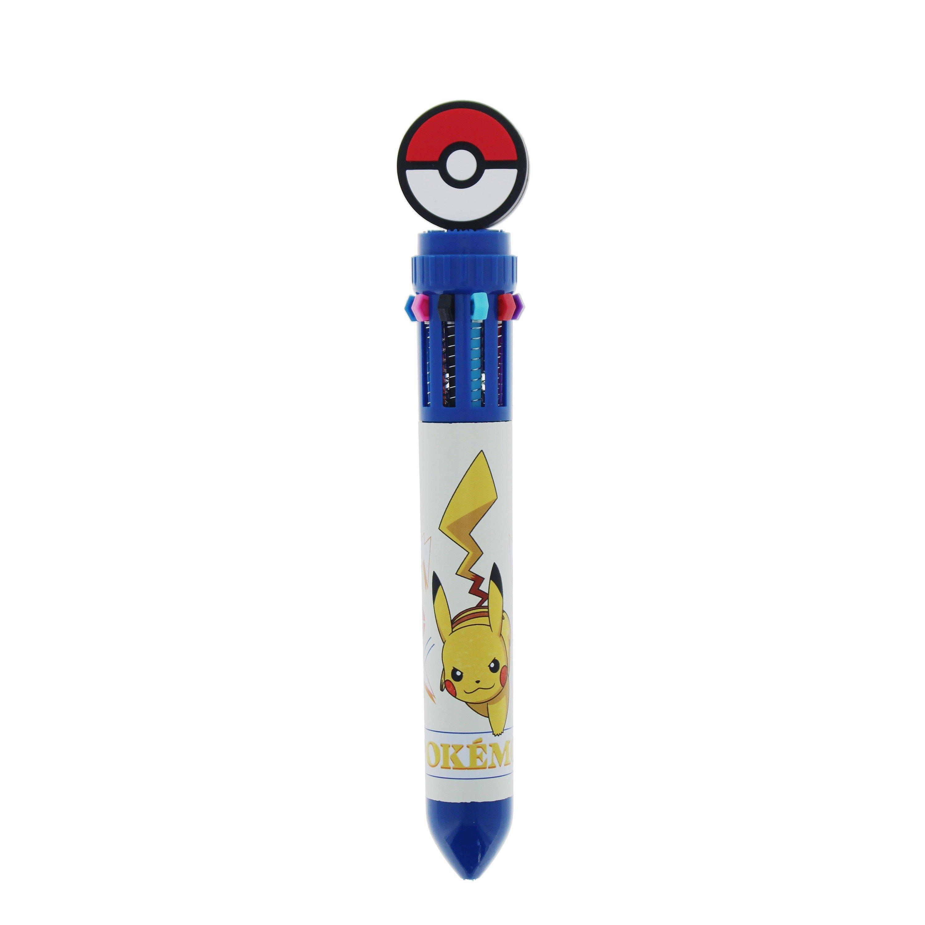 Merchandise - Pokemon - Pokémon - Multi Colour Pen (10 Colours) - 3