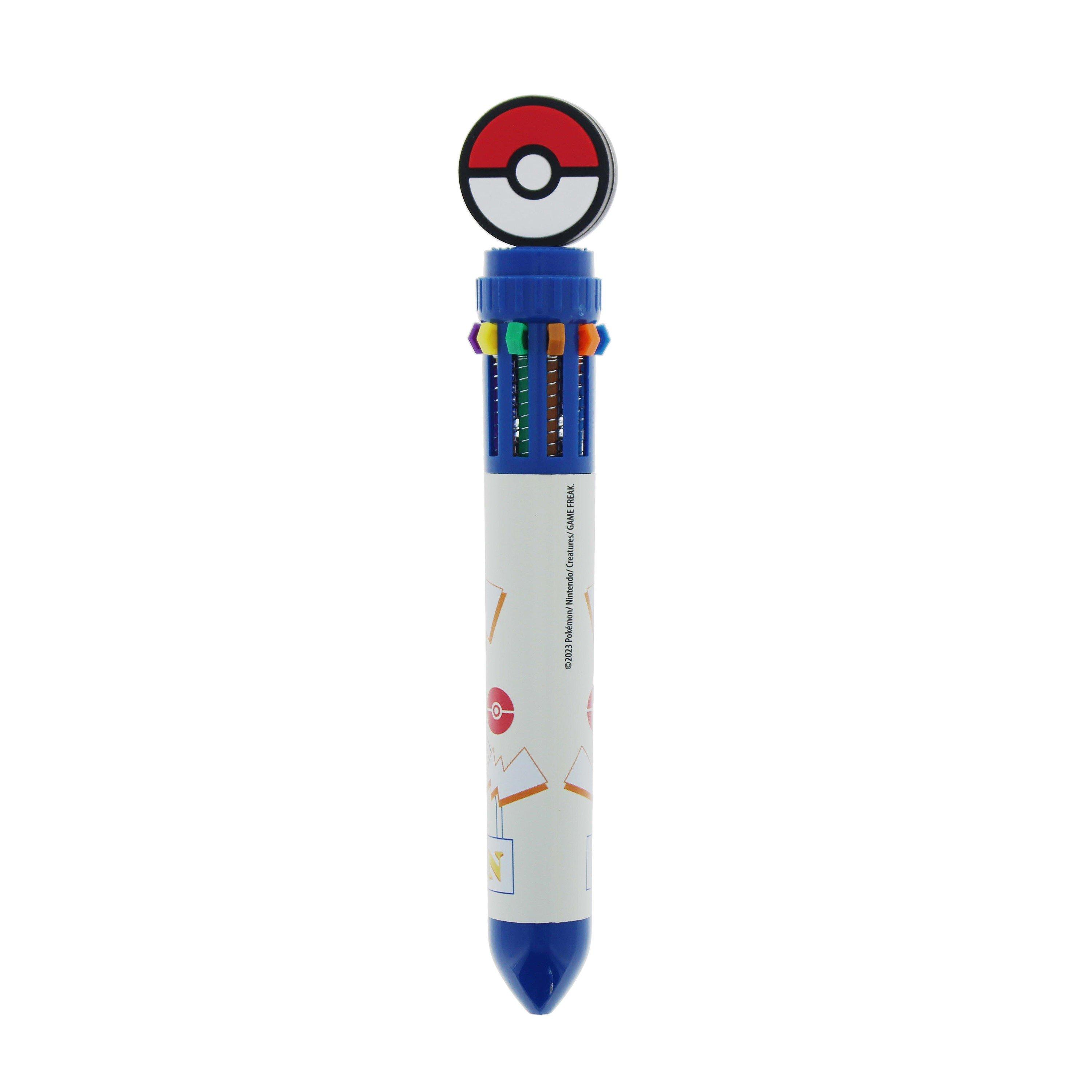 Merchandise - Pokemon - Pokémon - Multi Colour Pen (10 Colours) - 4