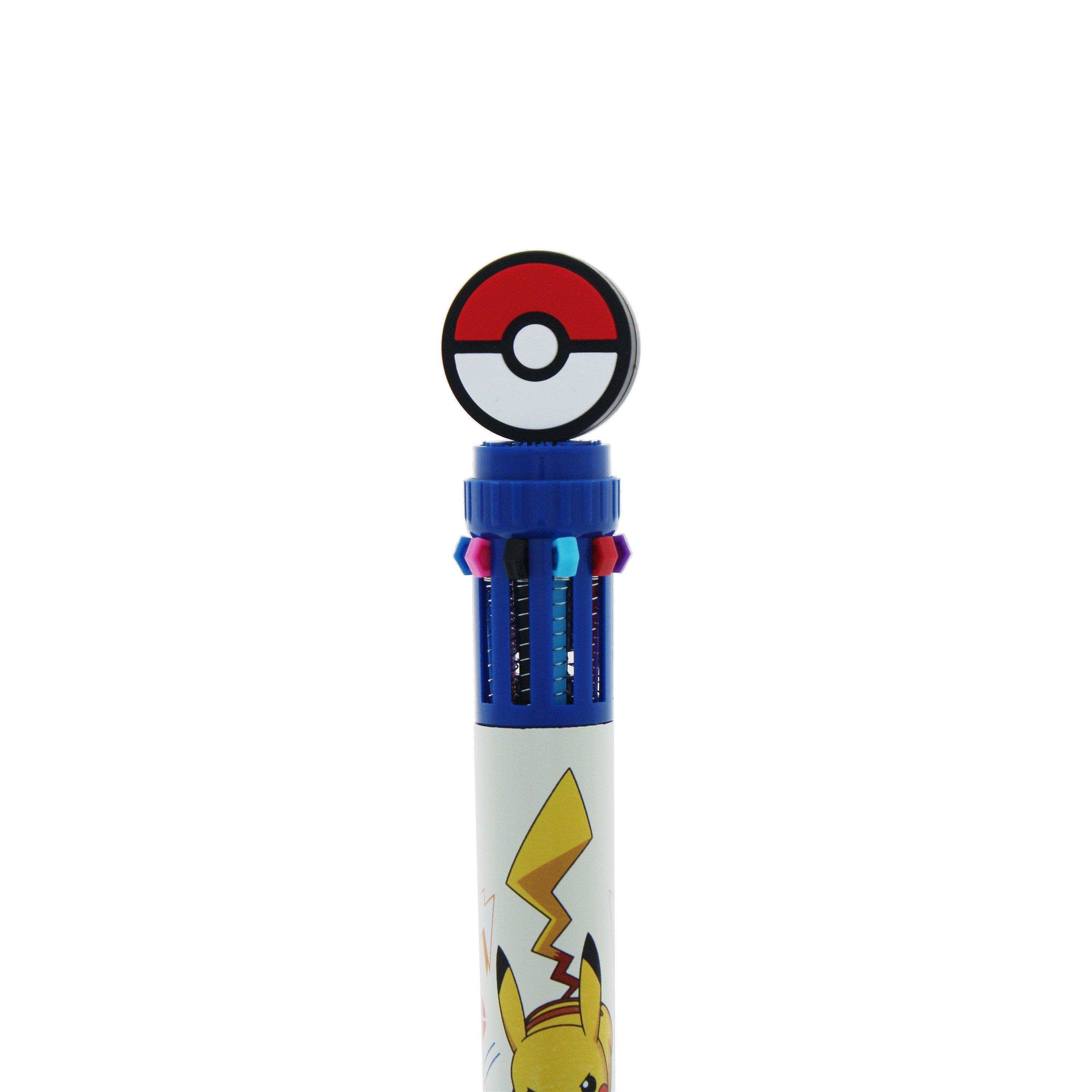 Merchandise - Pokemon - Pokémon - Multi Colour Pen (10 Colours) - 5
