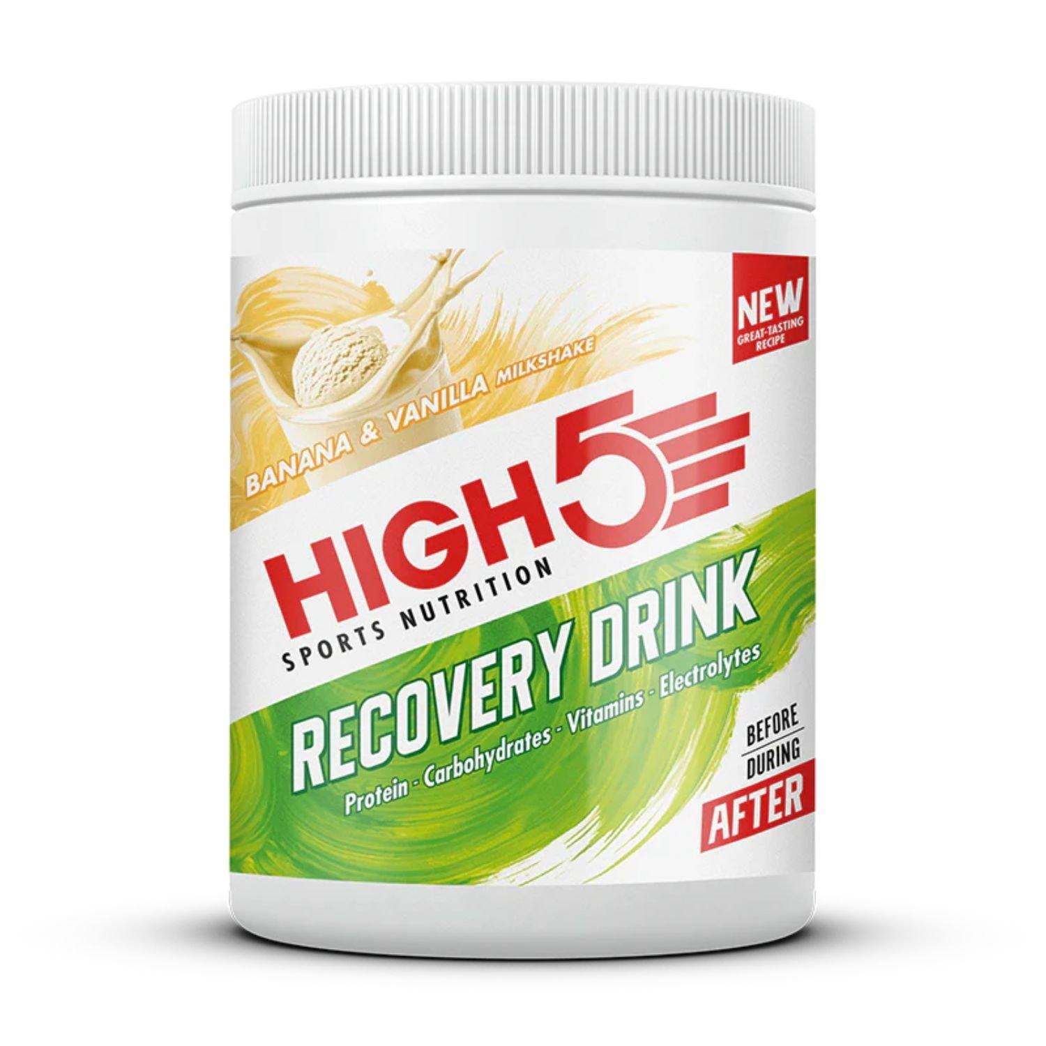High5  High 5 Recovery Drink - 450G - Banana & Vanill