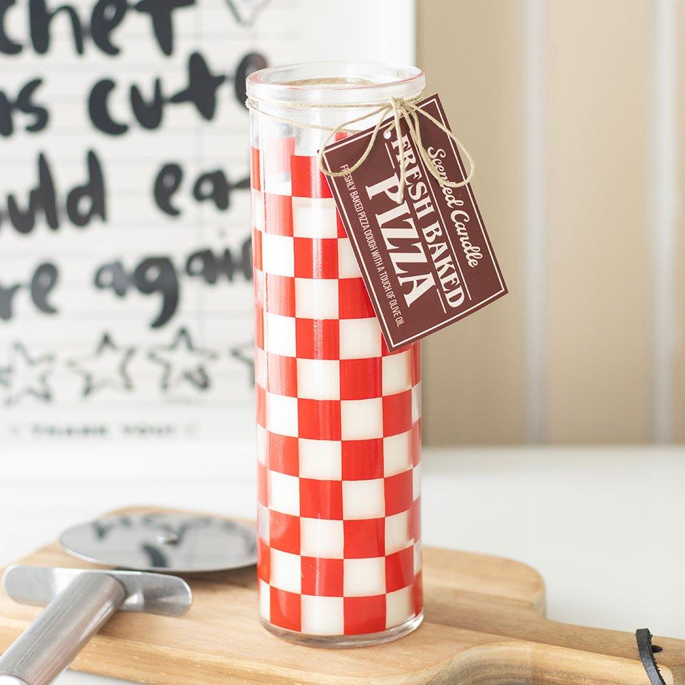 Something Different  Fresh Baked Pizza Scented Tube Candle - Red
