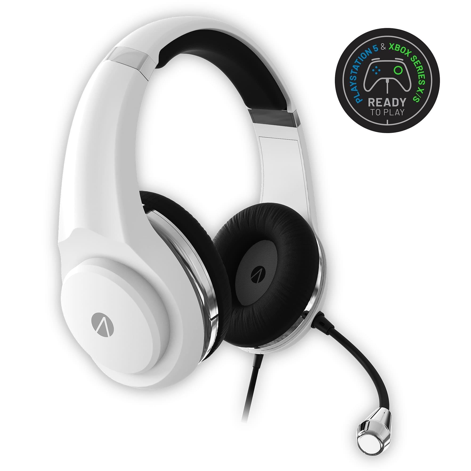 Sølv - Stealth - Gaming Headset - Glass White/Silver - 3