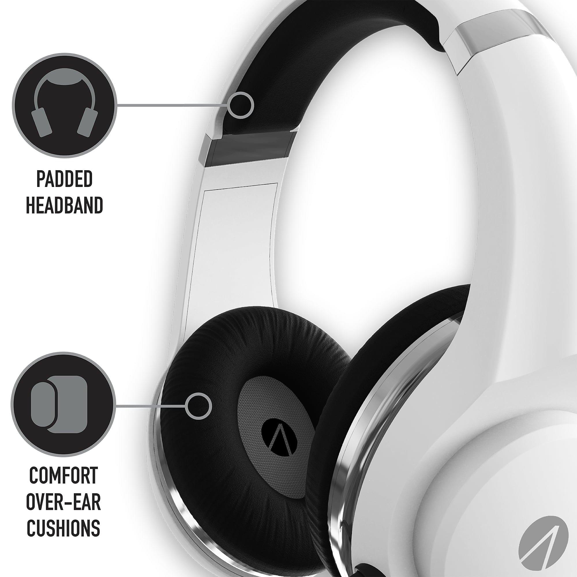 Sølv - Stealth - Gaming Headset - Glass White/Silver - 5